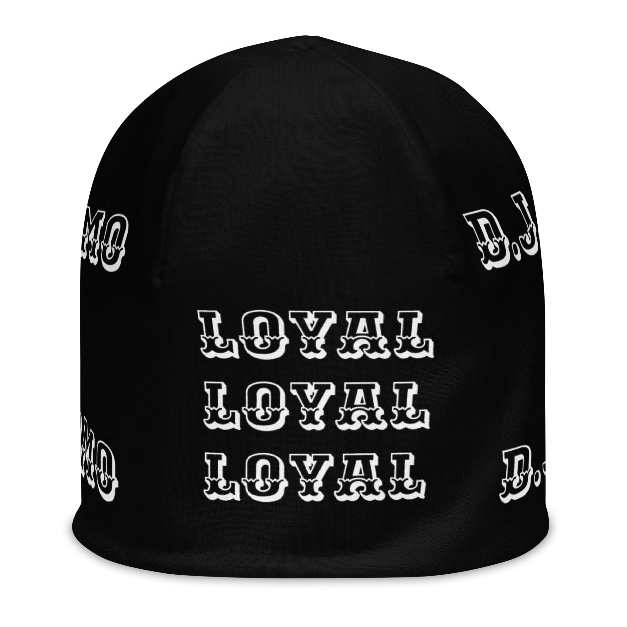 "LOYAL" Beanie Black/White