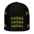 "LOYAL" Beanie Black/Yellow