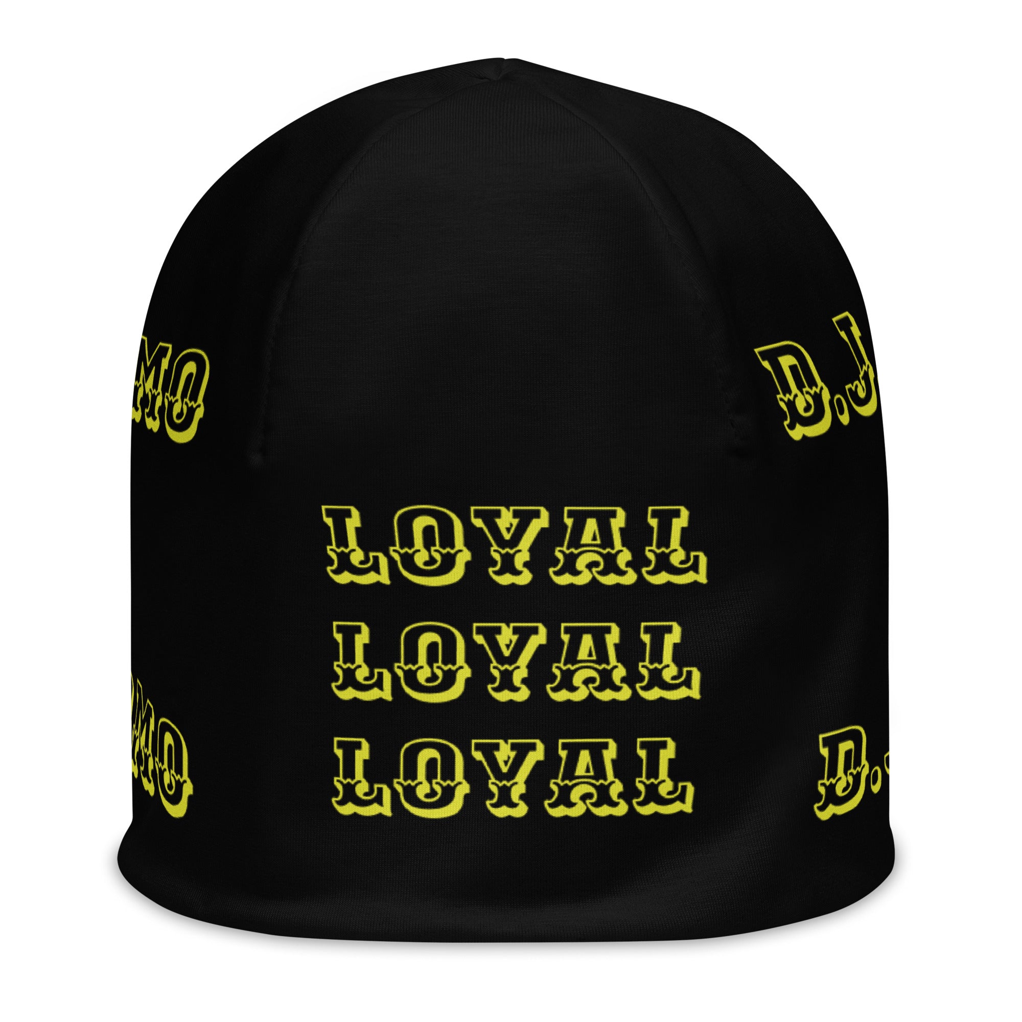 "LOYAL" Beanie Black/Yellow