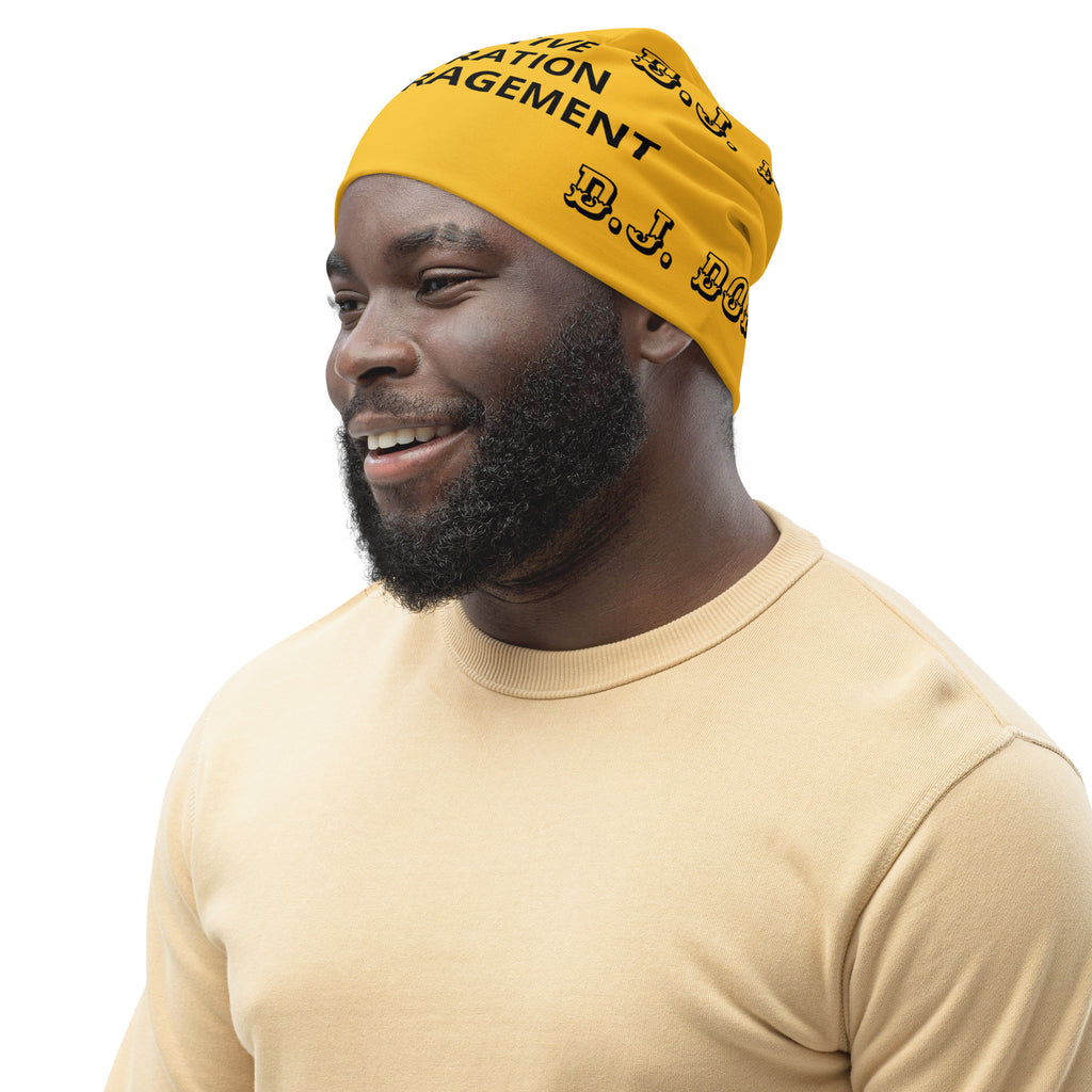 "PIE" Beanie Gold/Black
