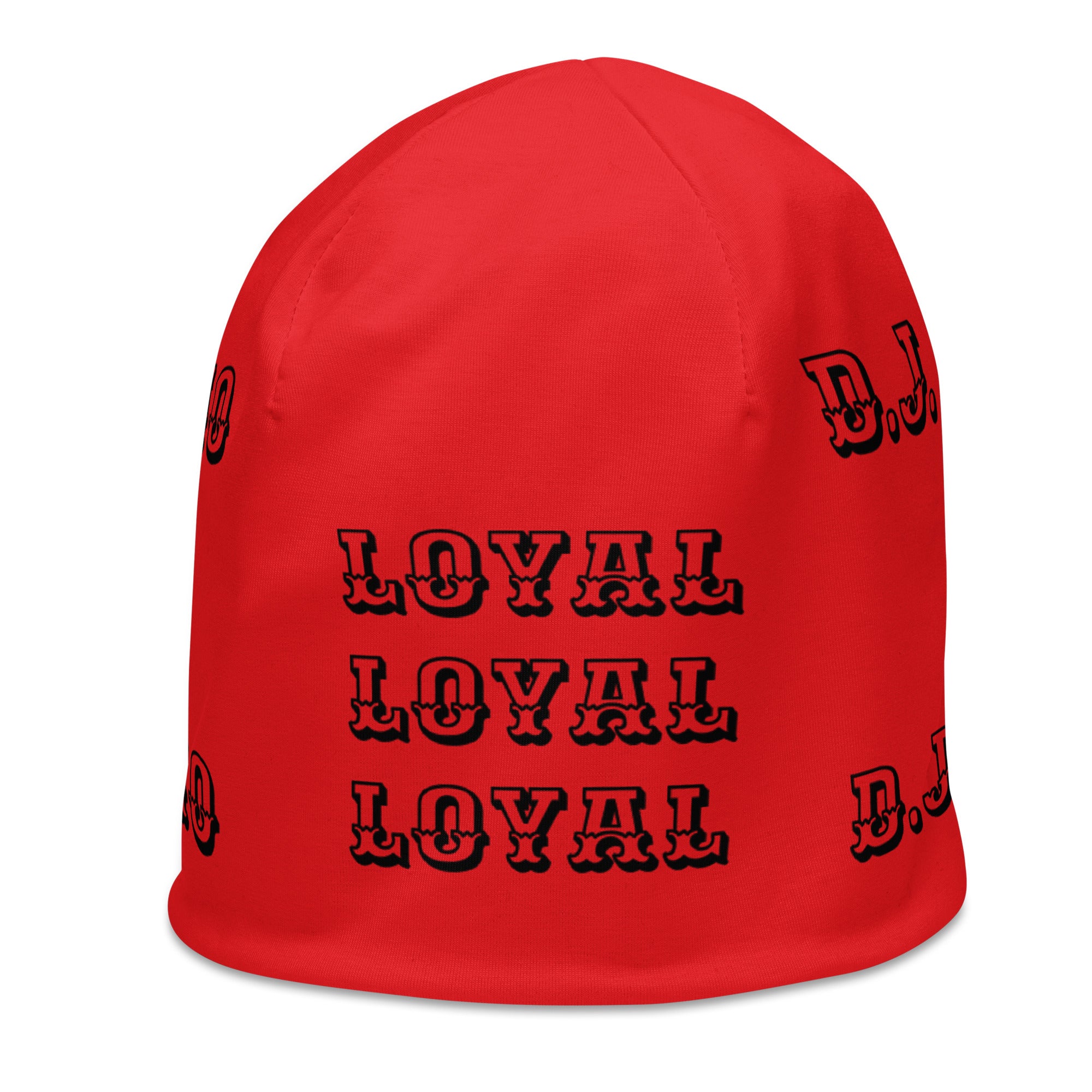 "LOYAL" Beanie Red/Black