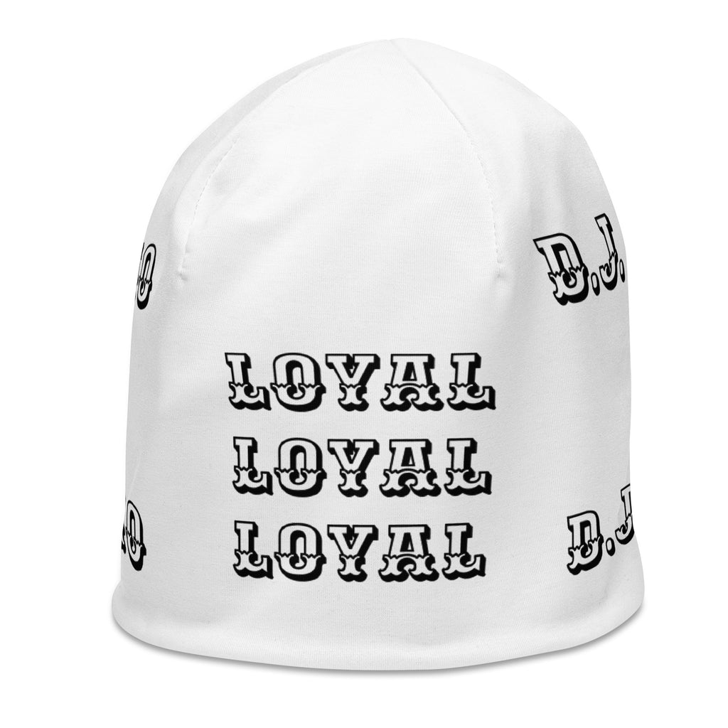 "LOYAL" Beanie White/Black