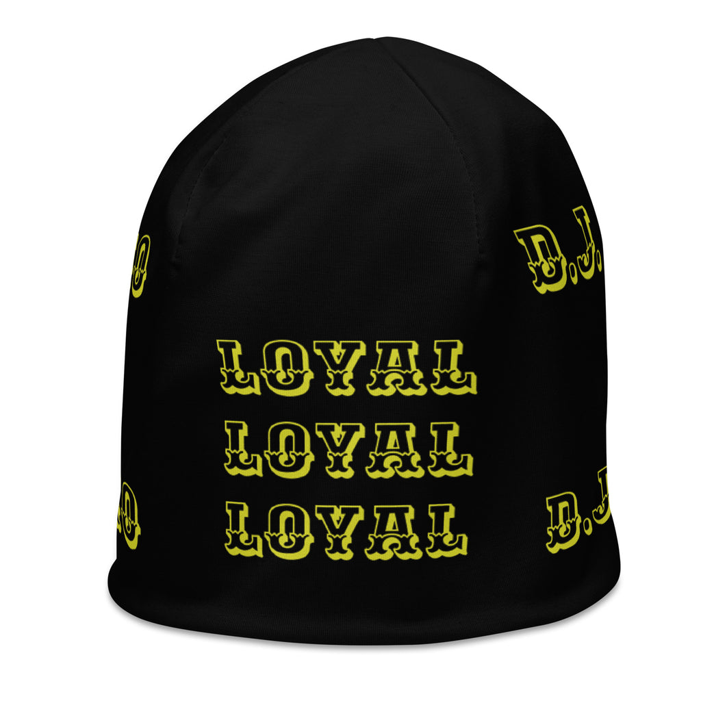 "LOYAL" Beanie Black/Yellow