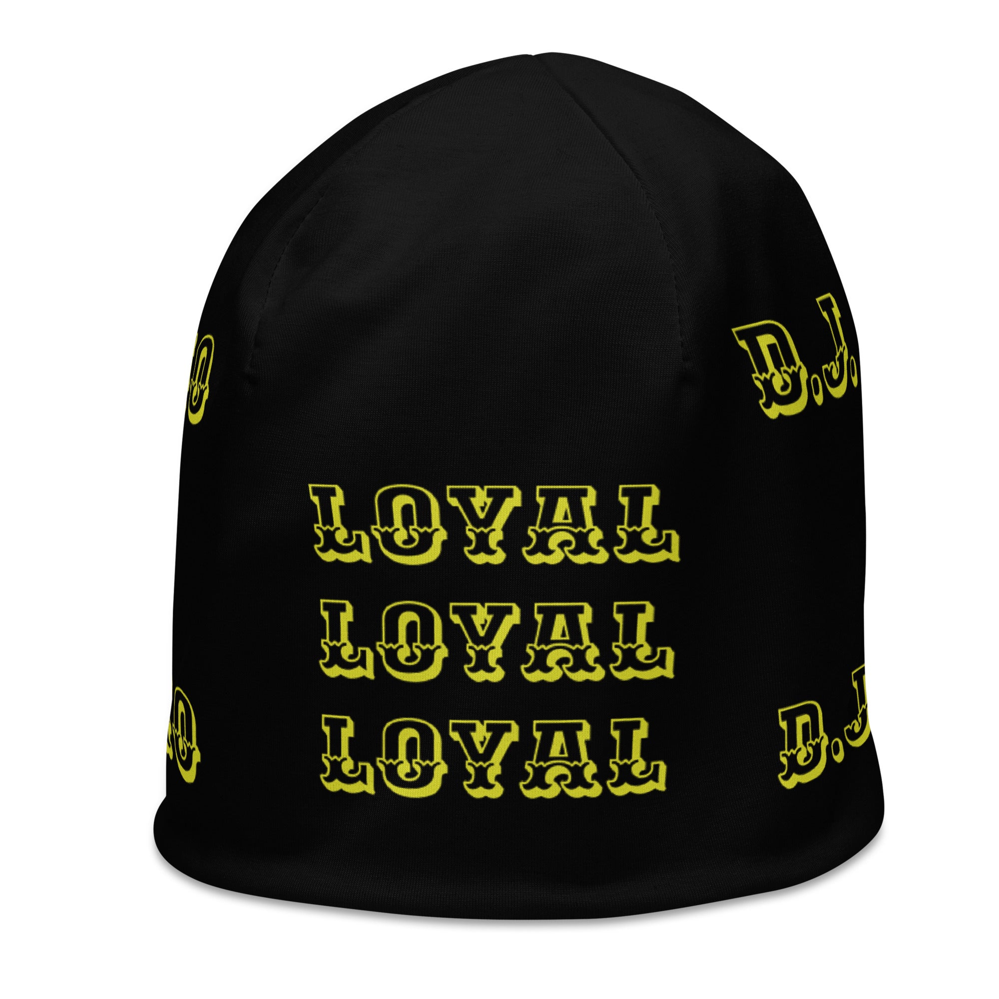 "LOYAL" Beanie Black/Yellow