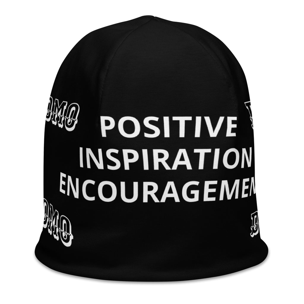 "PIE" Beanie Black/White