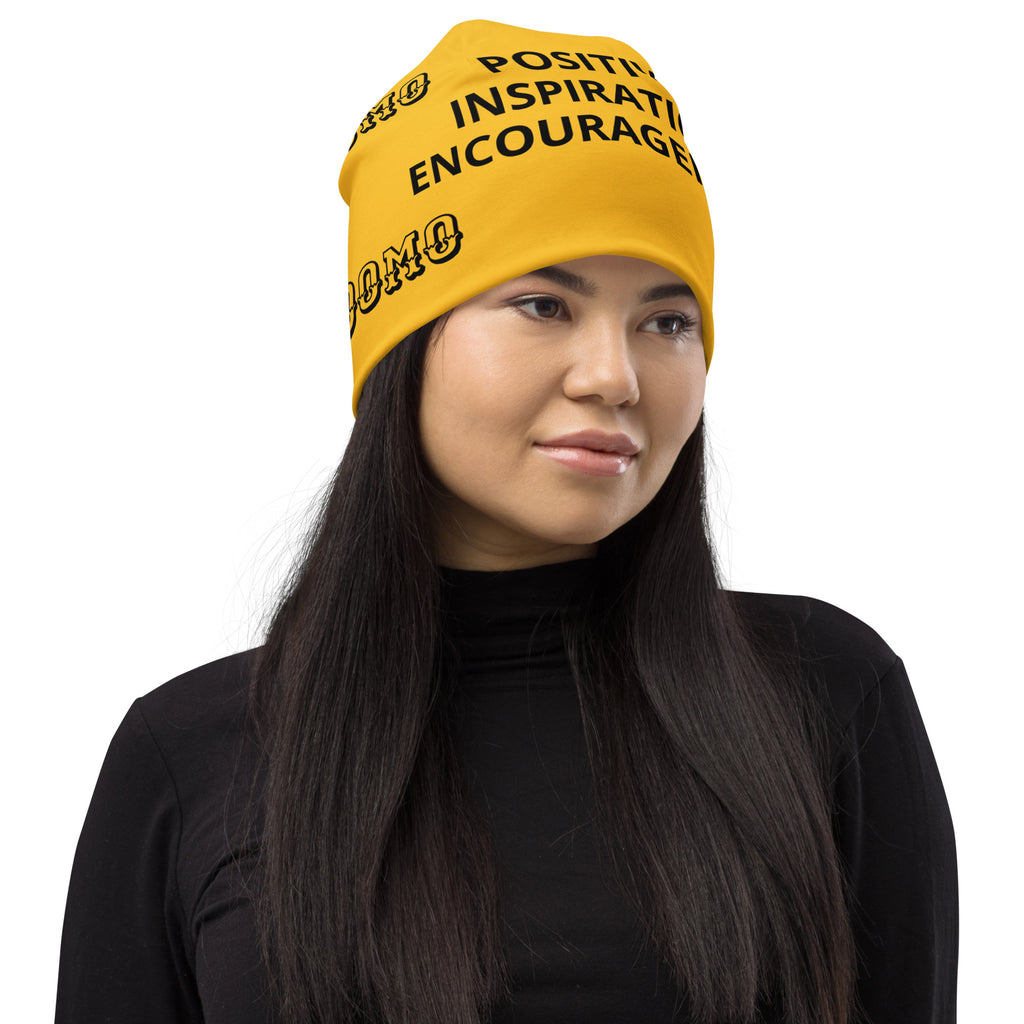 "PIE" Beanie Gold/Black