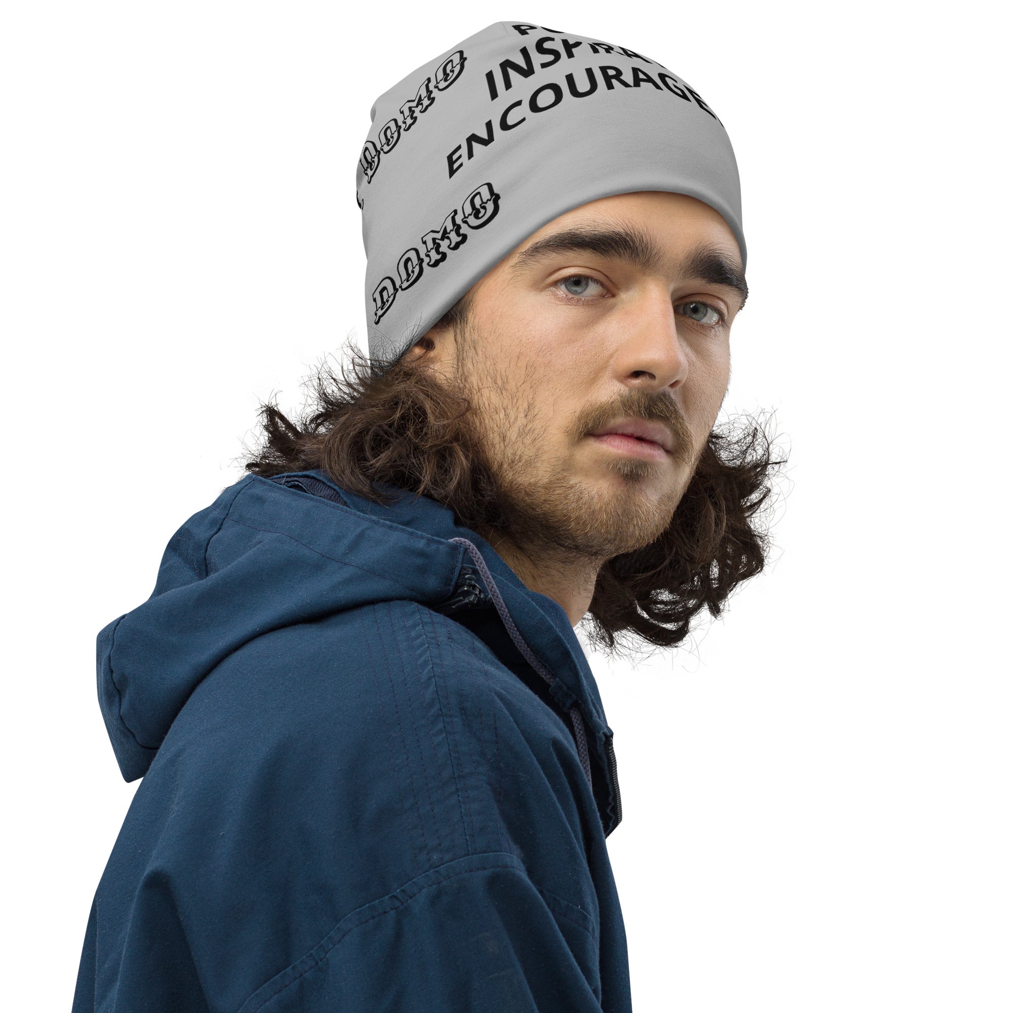 "PIE" Beanie Gray/Black