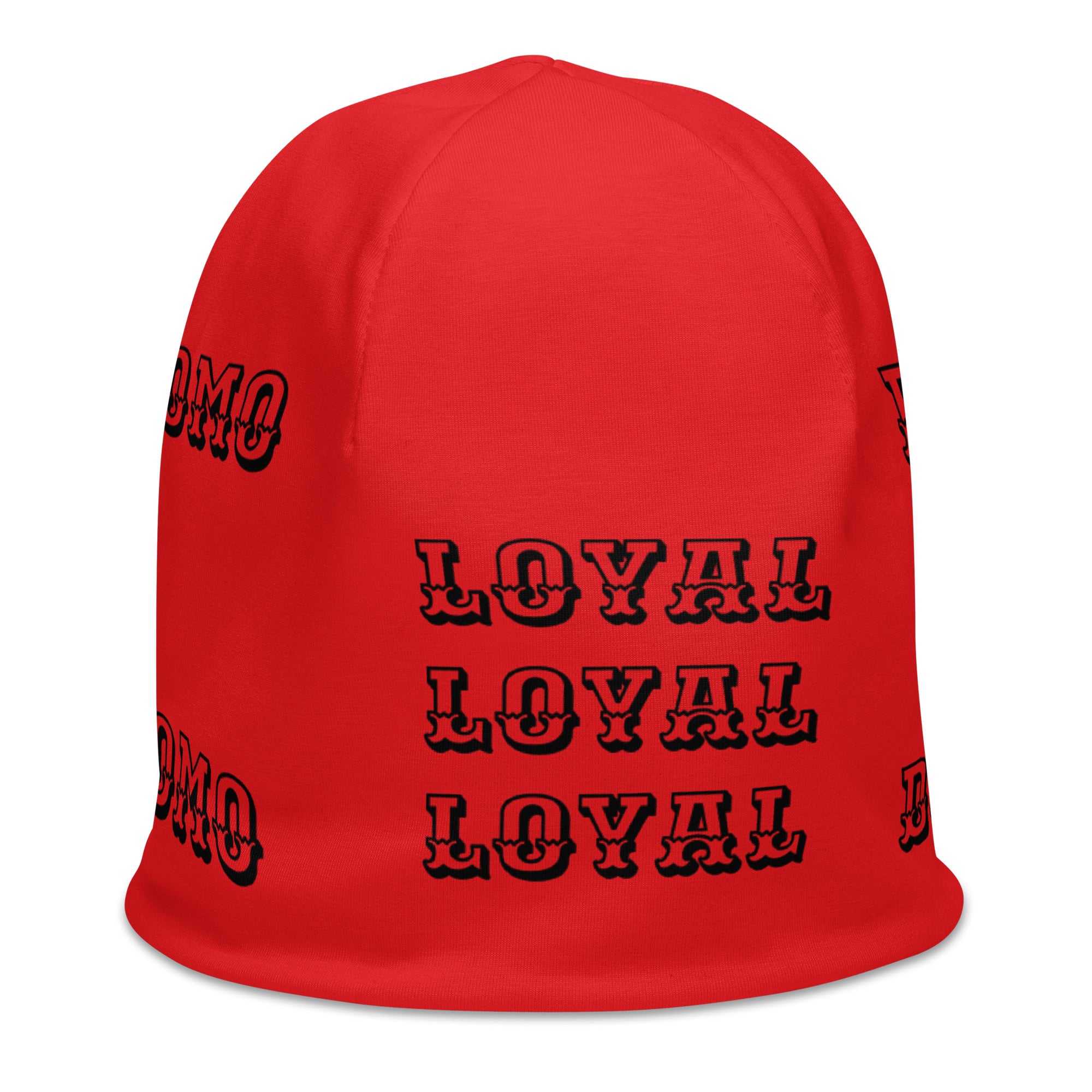 "LOYAL" Beanie Red/Black