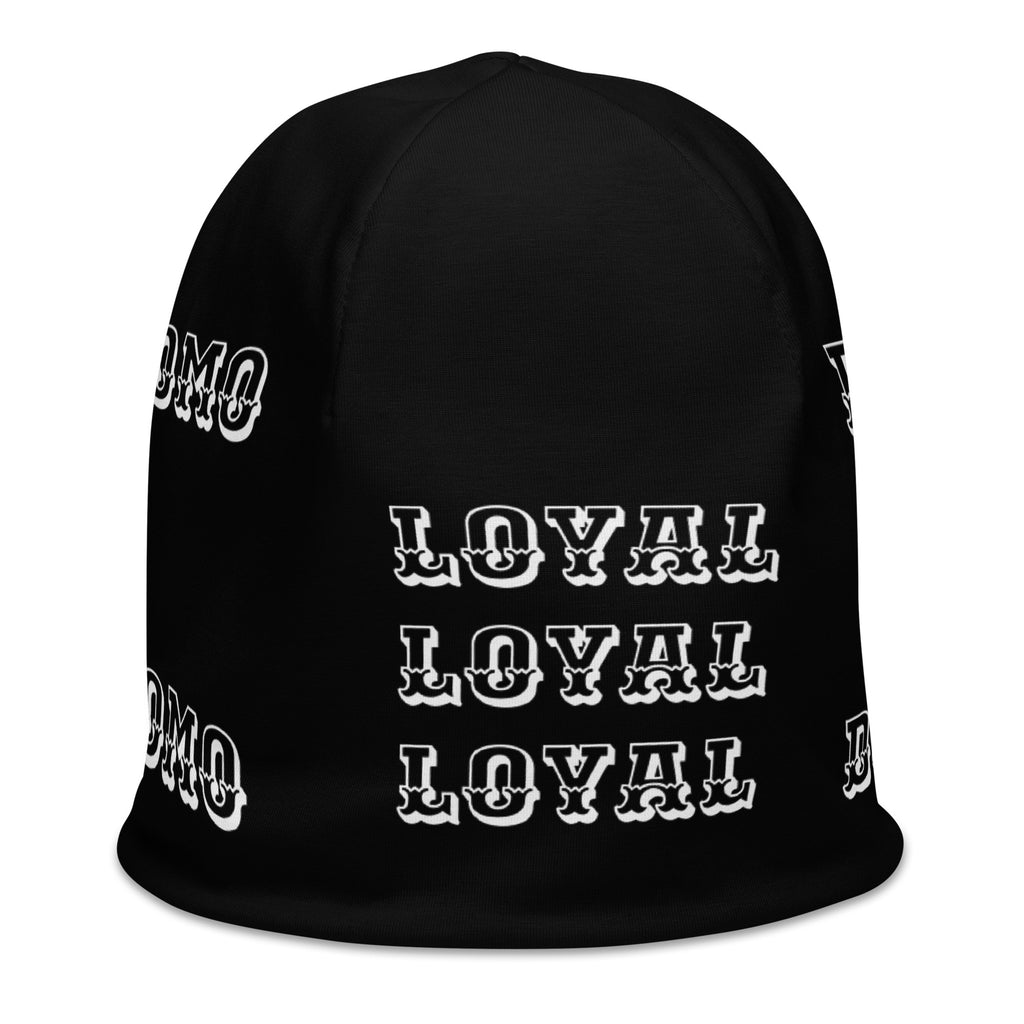 "LOYAL" Beanie Black/White