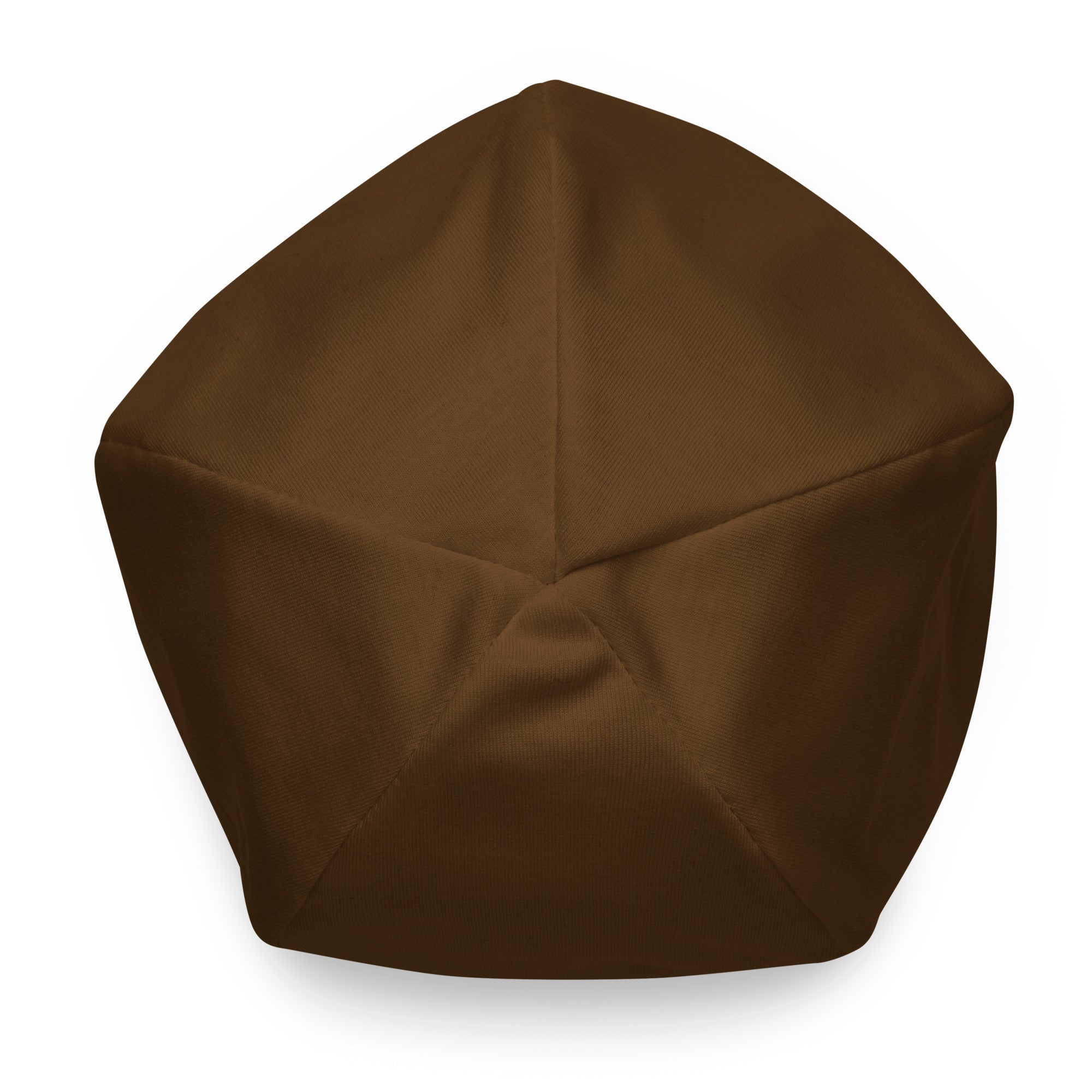 "LOYAL" Beanie Brown/White