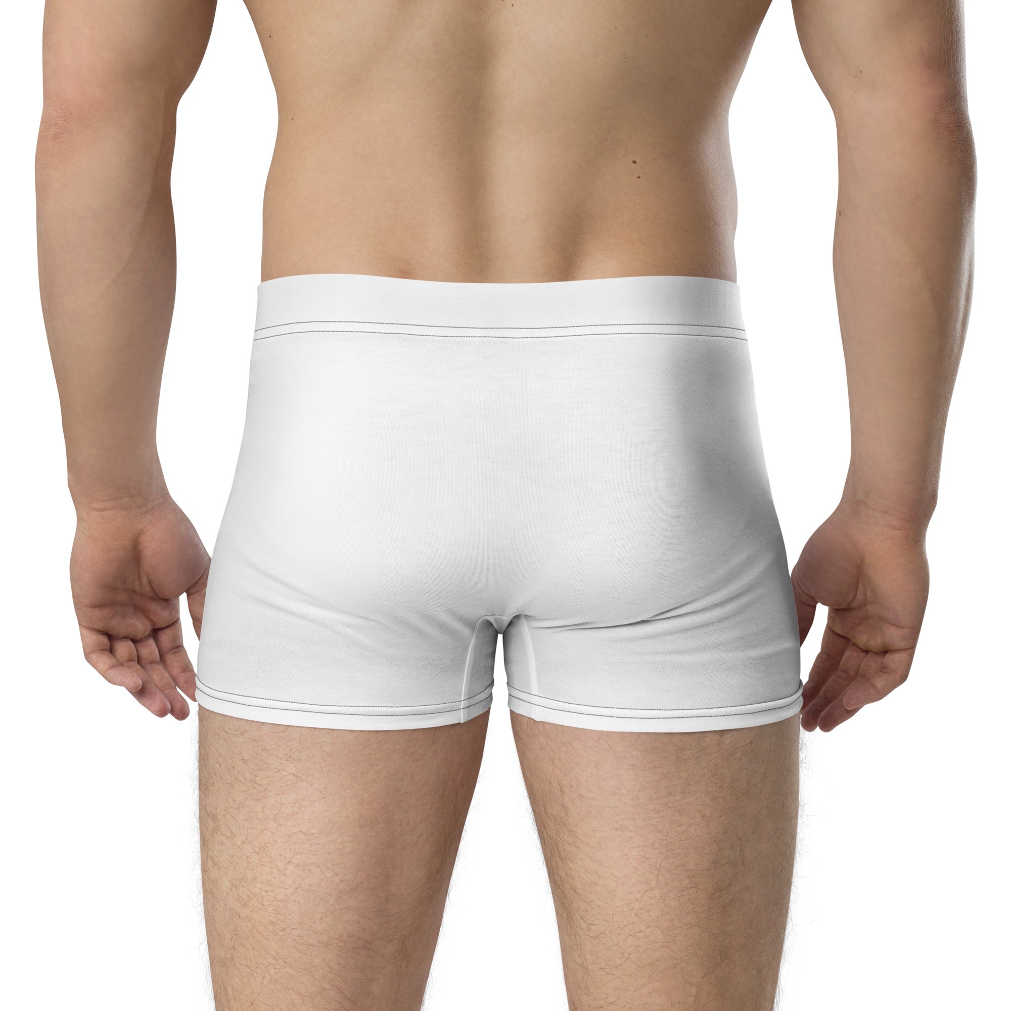 "These Belong To" Boxer Briefs White/Black