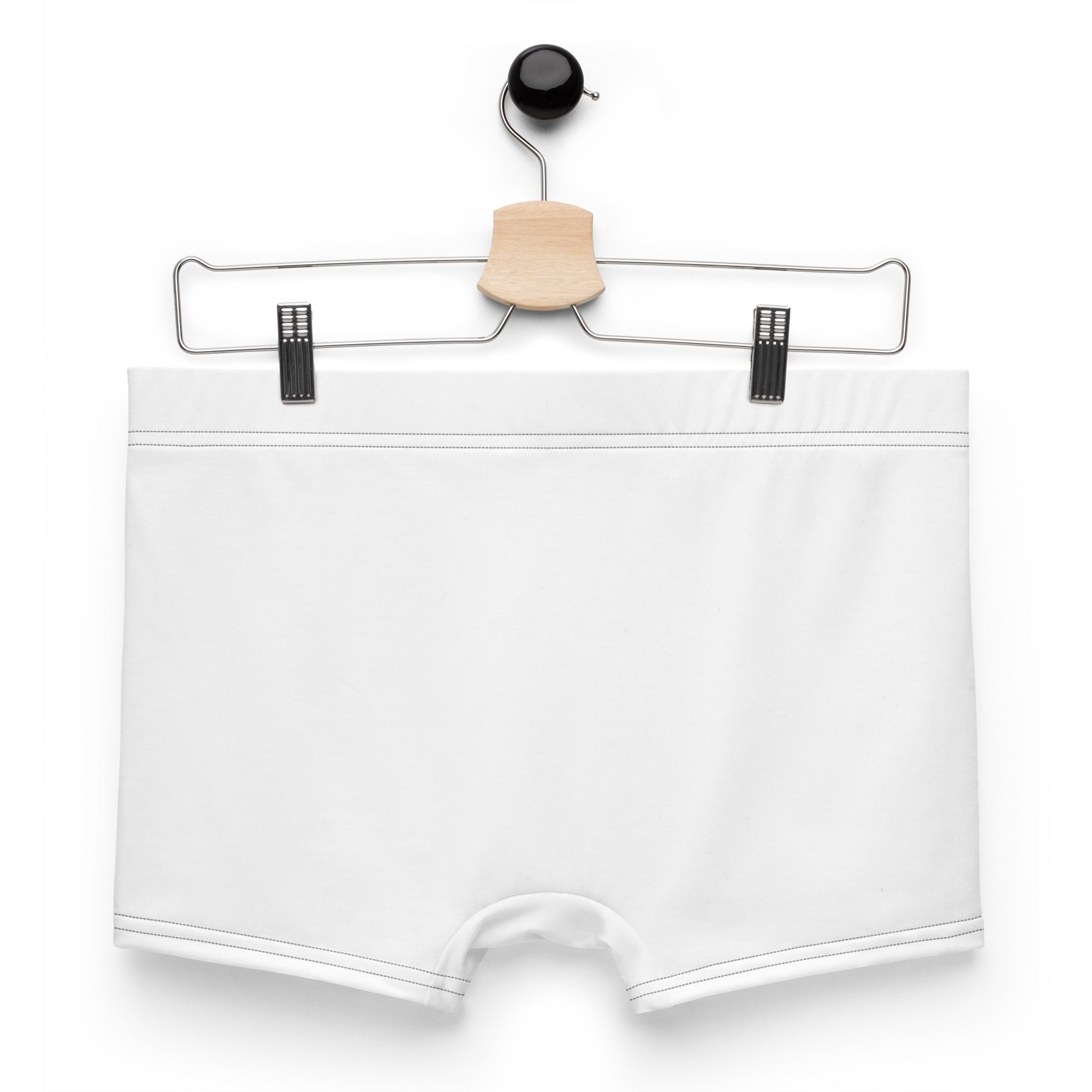 "These Belong To" Boxer Briefs White/Black