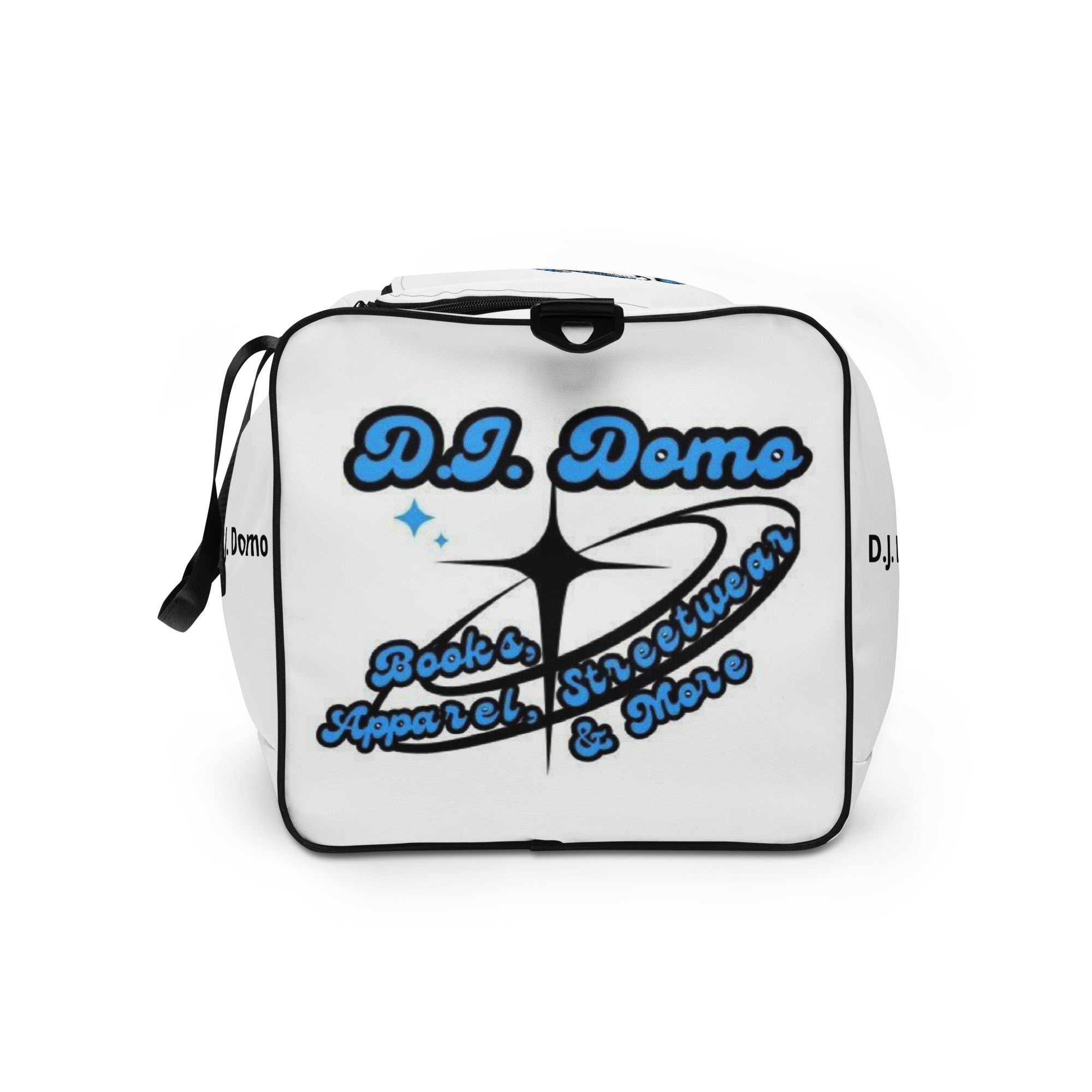 D.J. Domo Duffle Bag White/Black