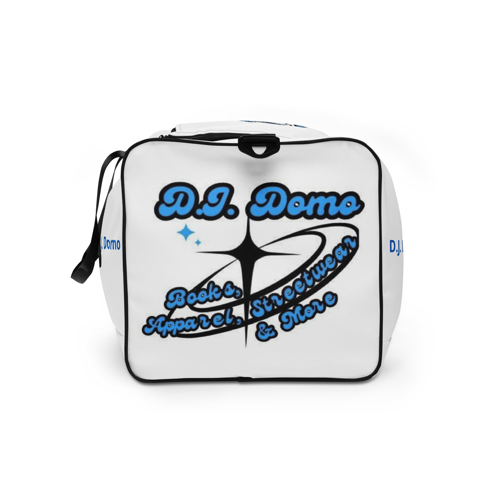 D.J. Domo Duffle Bag White/Blue