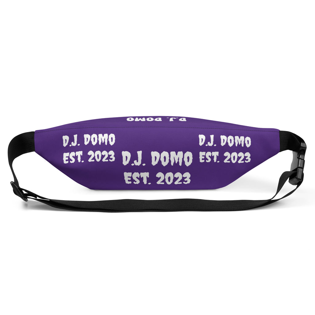 "Est" Fanny Pack Purple/White
