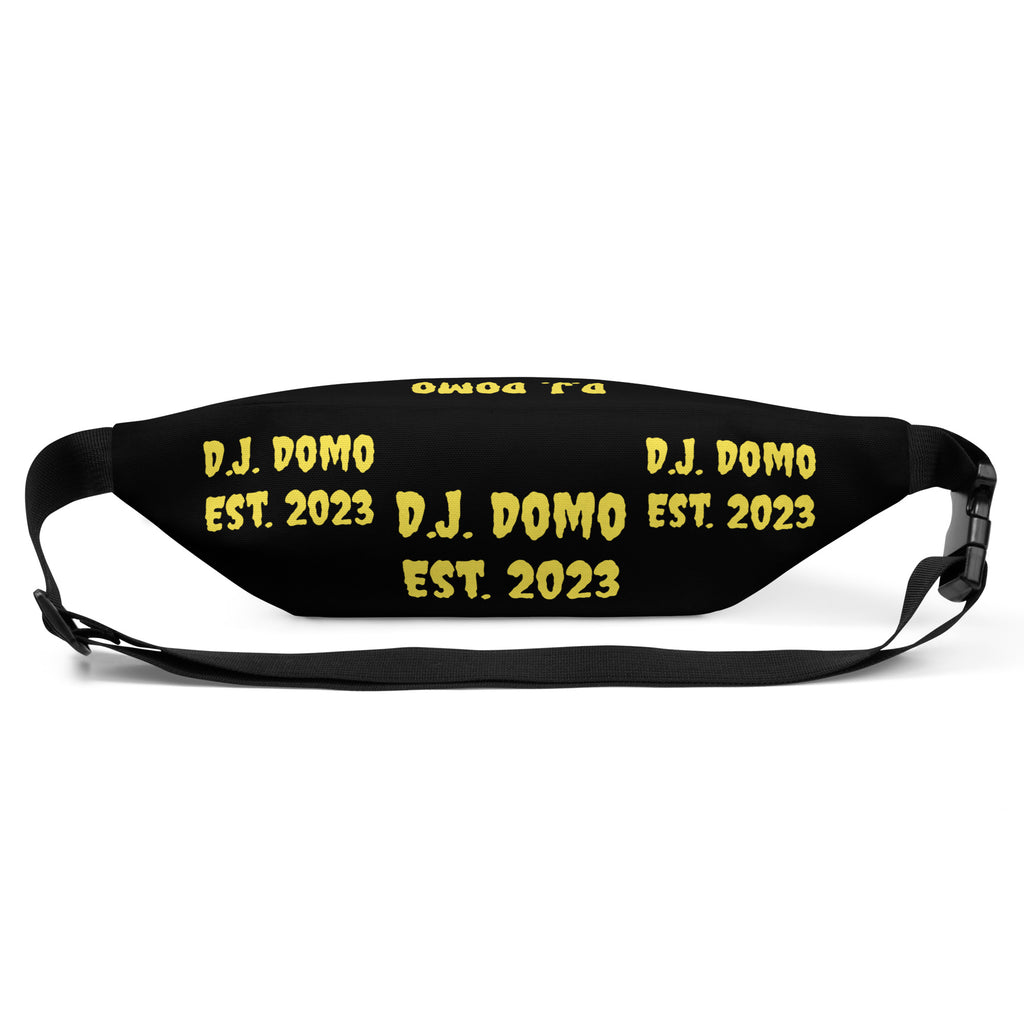 "Est" Fanny Pack Black/Yellow