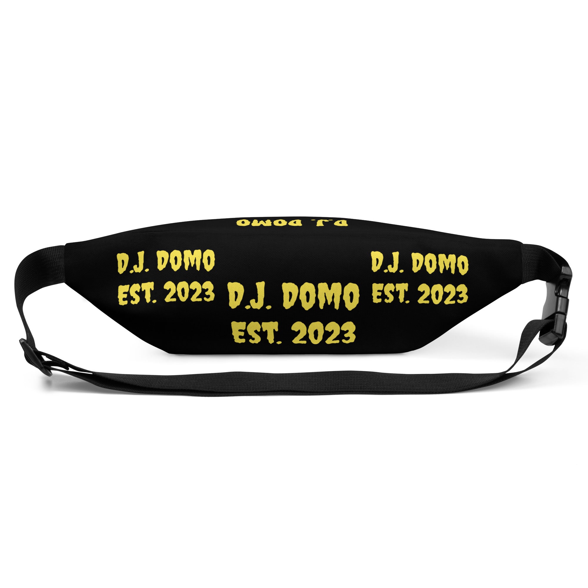 "Est" Fanny Pack Black/Yellow