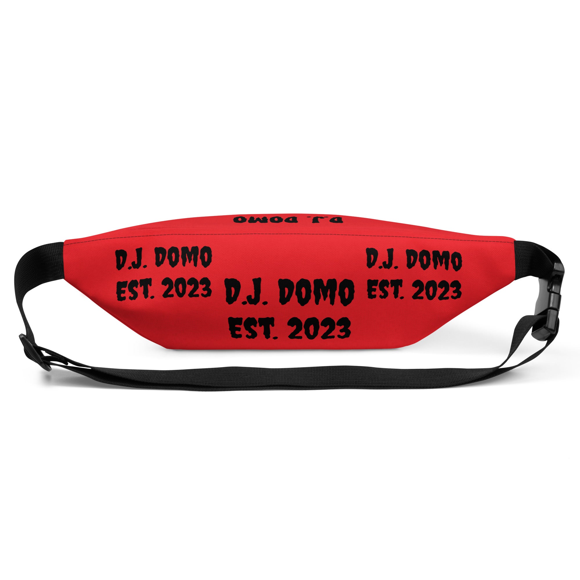 "Est" Fanny Pack Red/Black