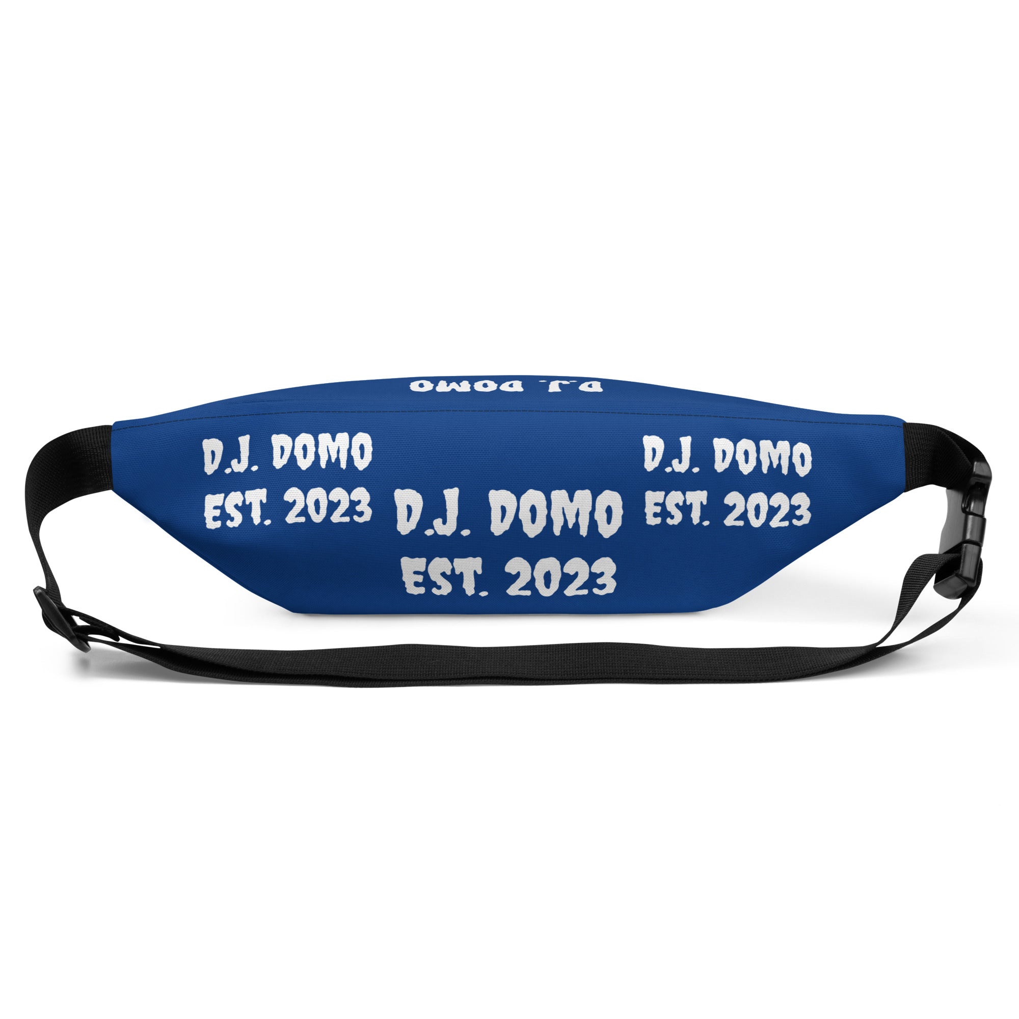 "Est" Fanny Pack Dark Blue/White