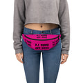 "Est" Fanny Pack Pink/Black