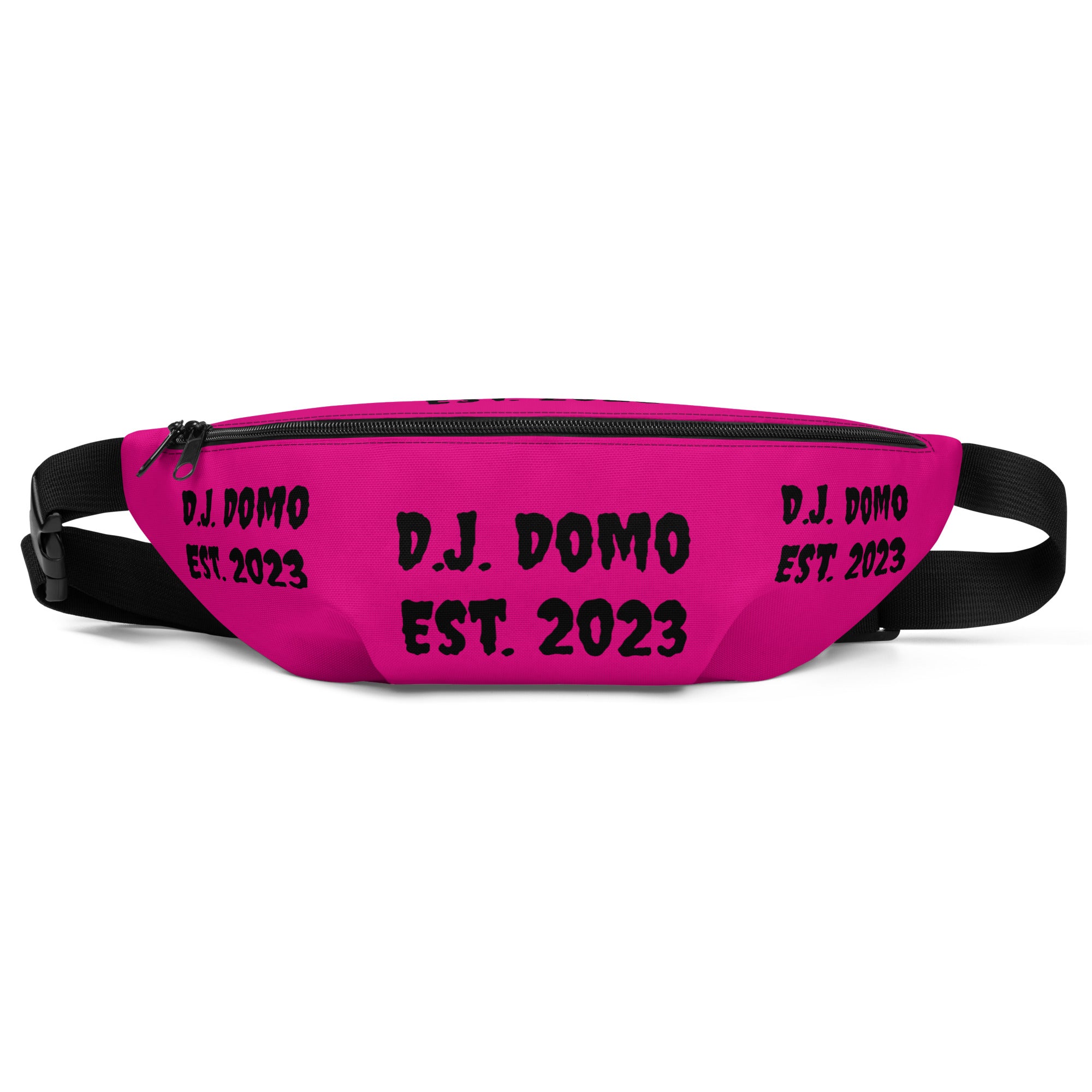 "Est" Fanny Pack Pink/Black