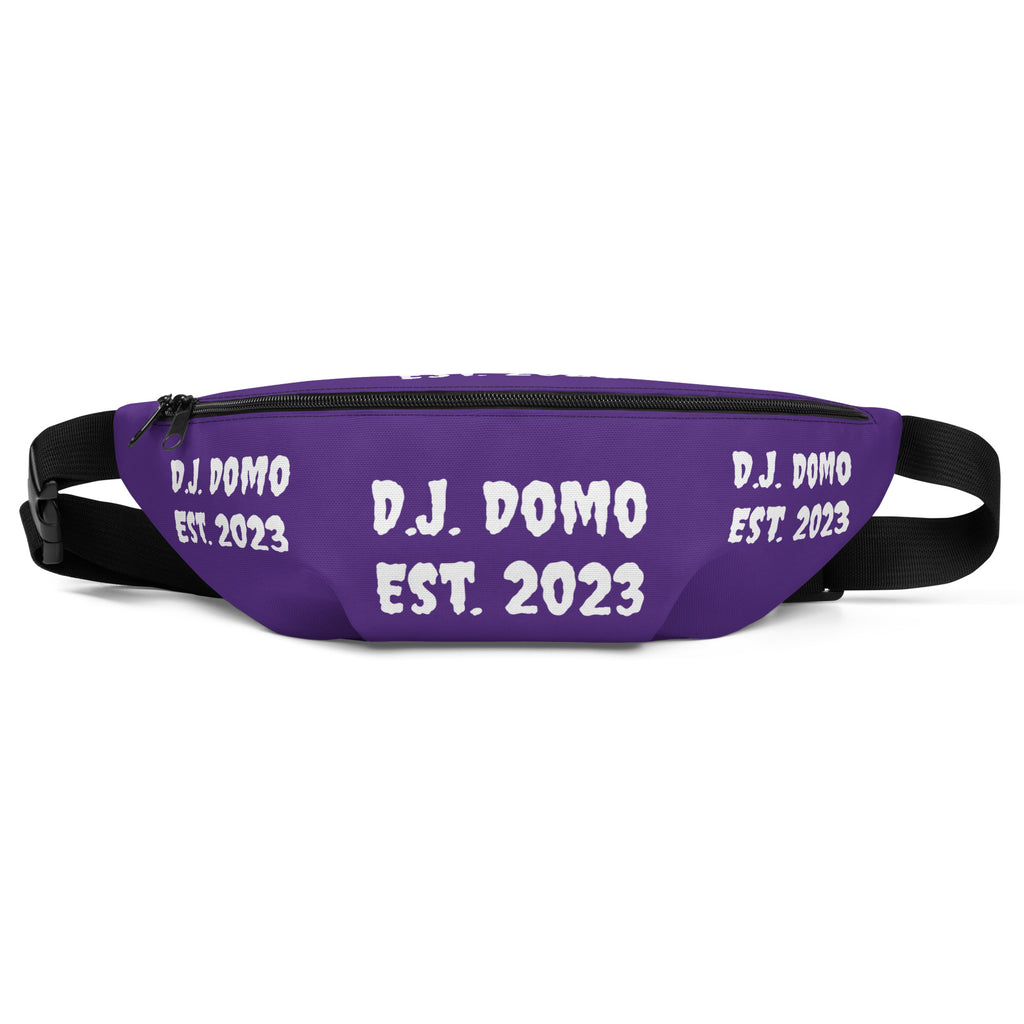 "Est" Fanny Pack Purple/White
