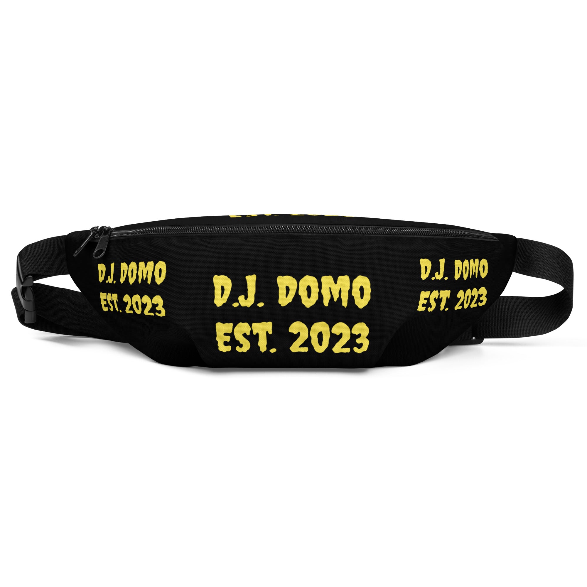 "Est" Fanny Pack Black/Yellow