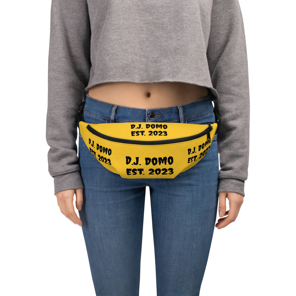 "Est" Fanny Pack Gold/Black