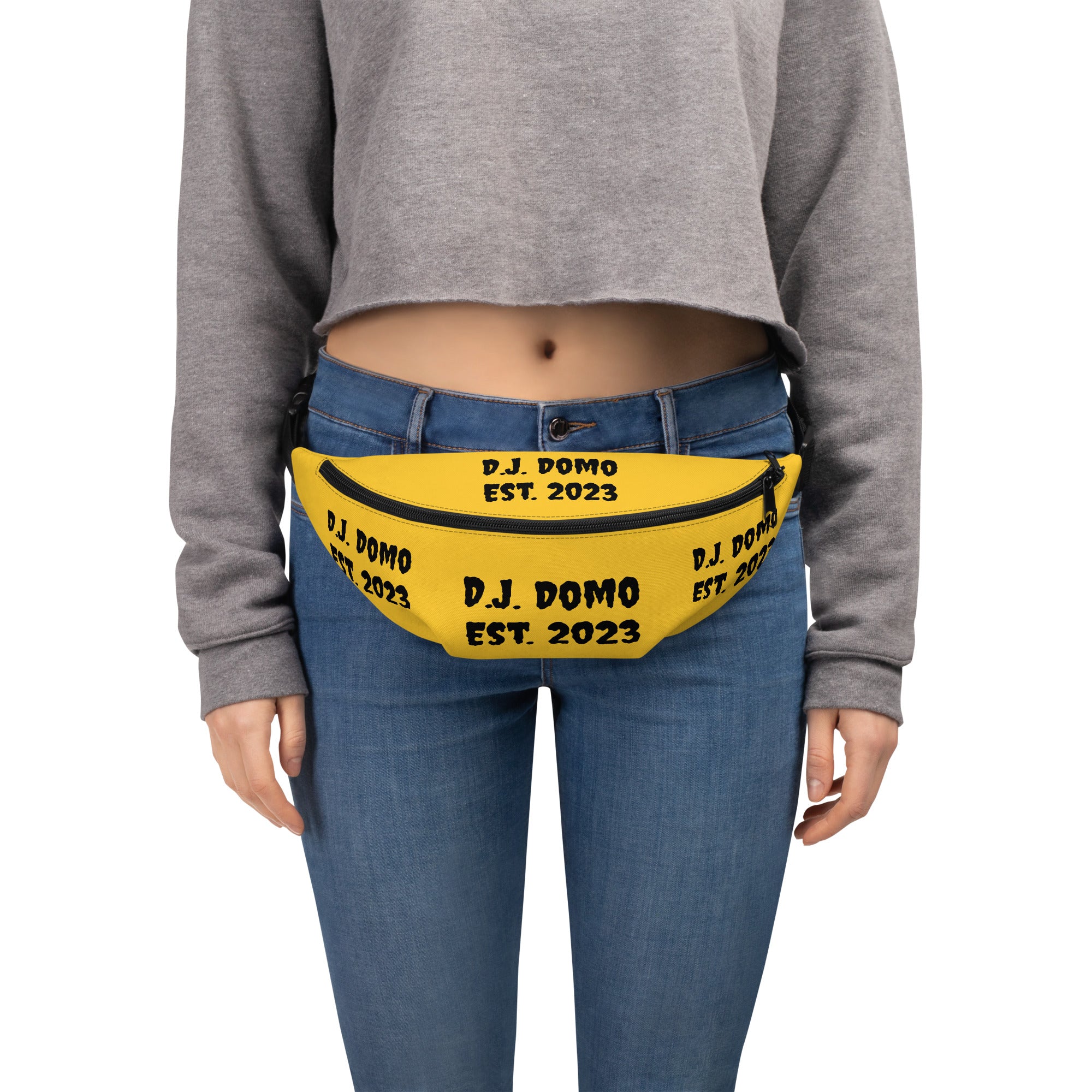 "Est" Fanny Pack Gold/Black