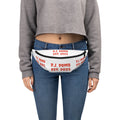 "Est" Fanny Pack White/Red