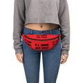 "Est" Fanny Pack Red/Black