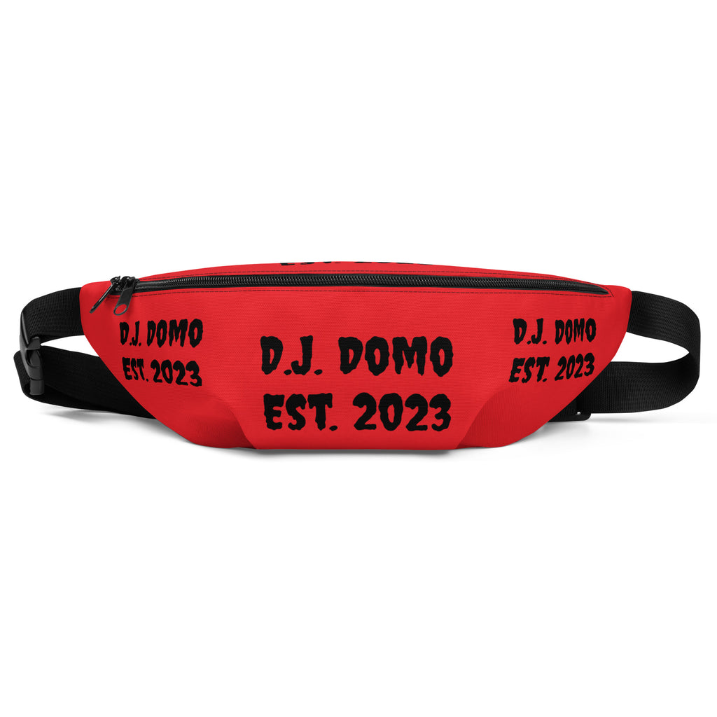 "Est" Fanny Pack Red/Black