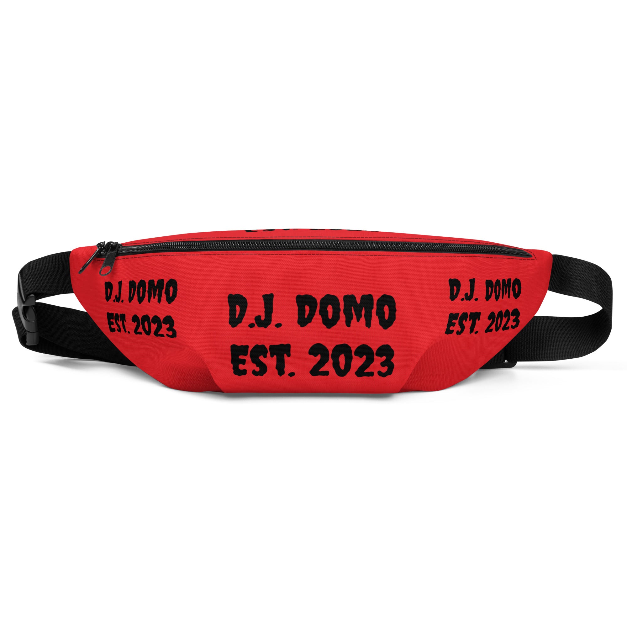 "Est" Fanny Pack Red/Black