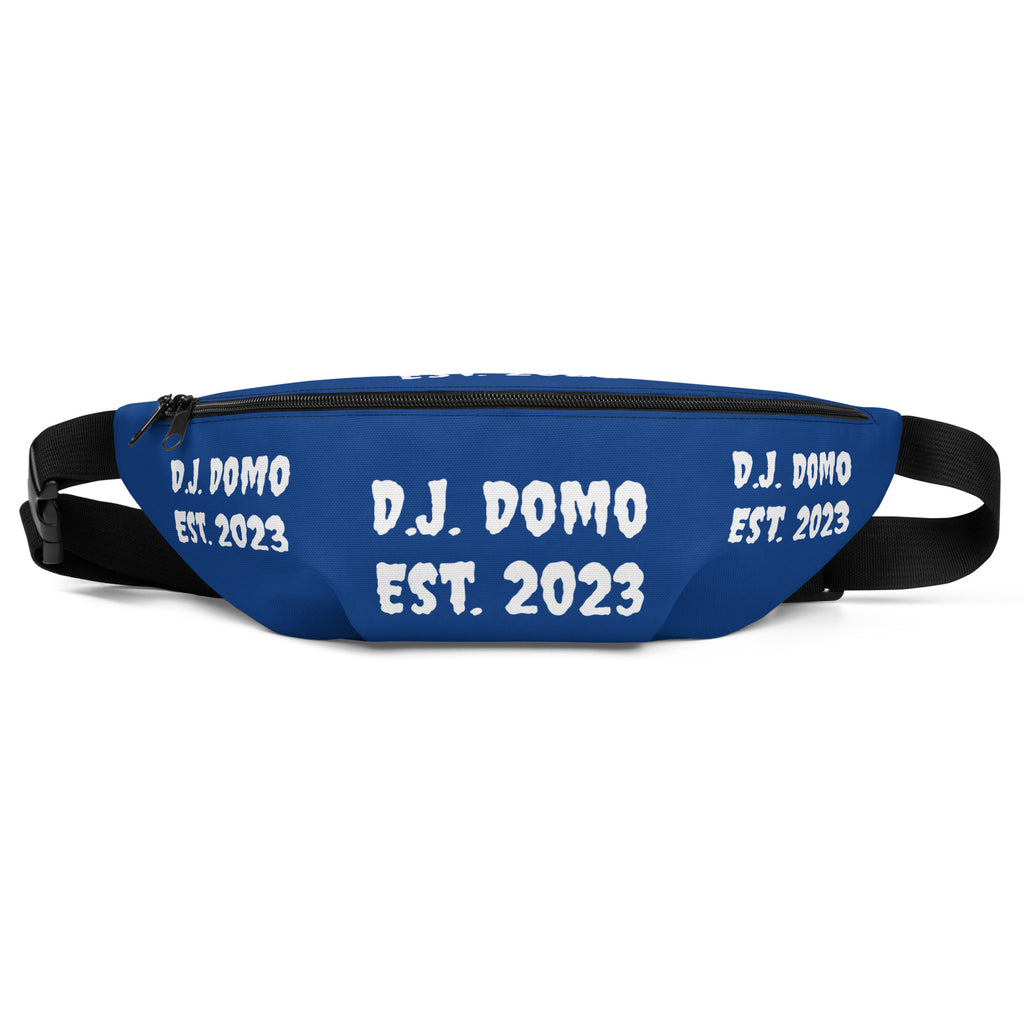"Est" Fanny Pack Dark Blue/White