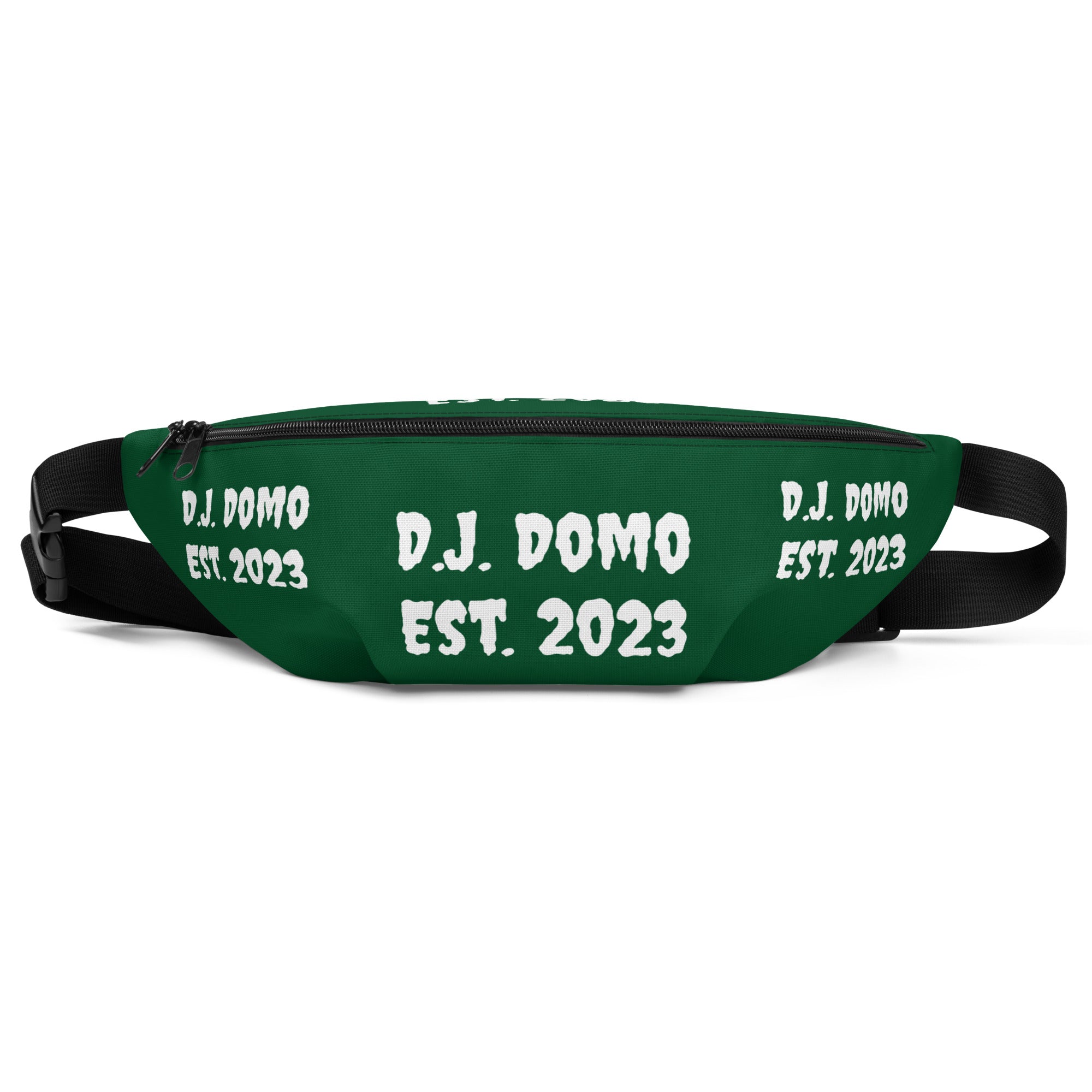 "Est" Fanny Pack Green/White