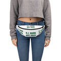 "Est" Fanny Pack White/Green