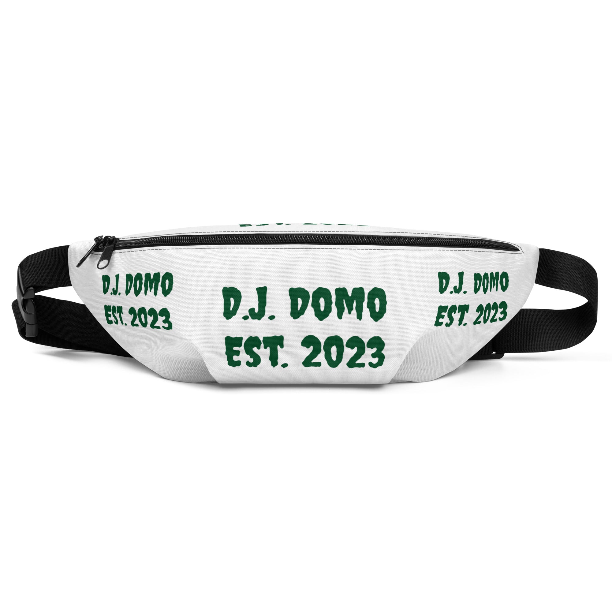 "Est" Fanny Pack White/Green