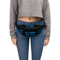 "Est" Fanny Pack Black/Light Blue