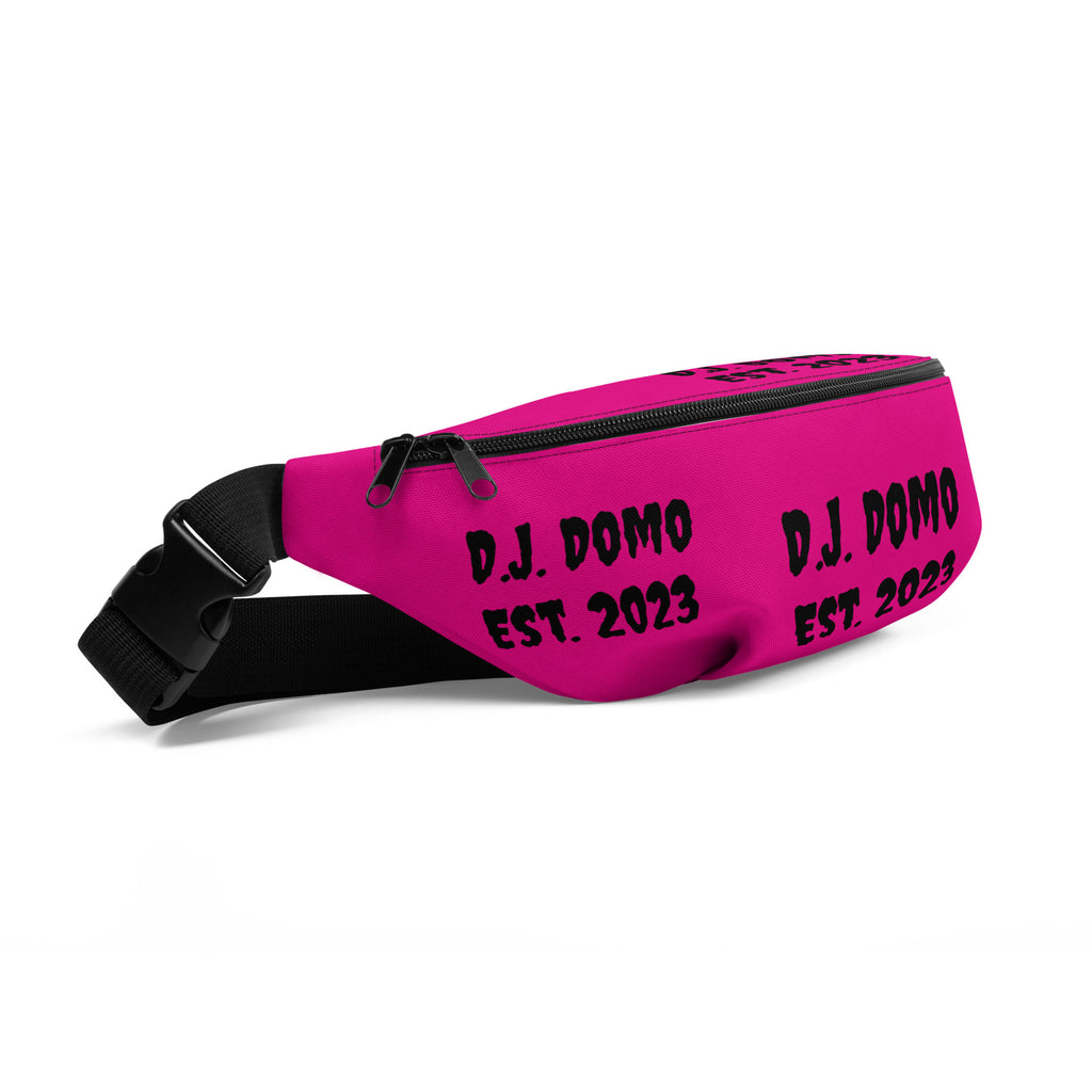 "Est" Fanny Pack Pink/Black
