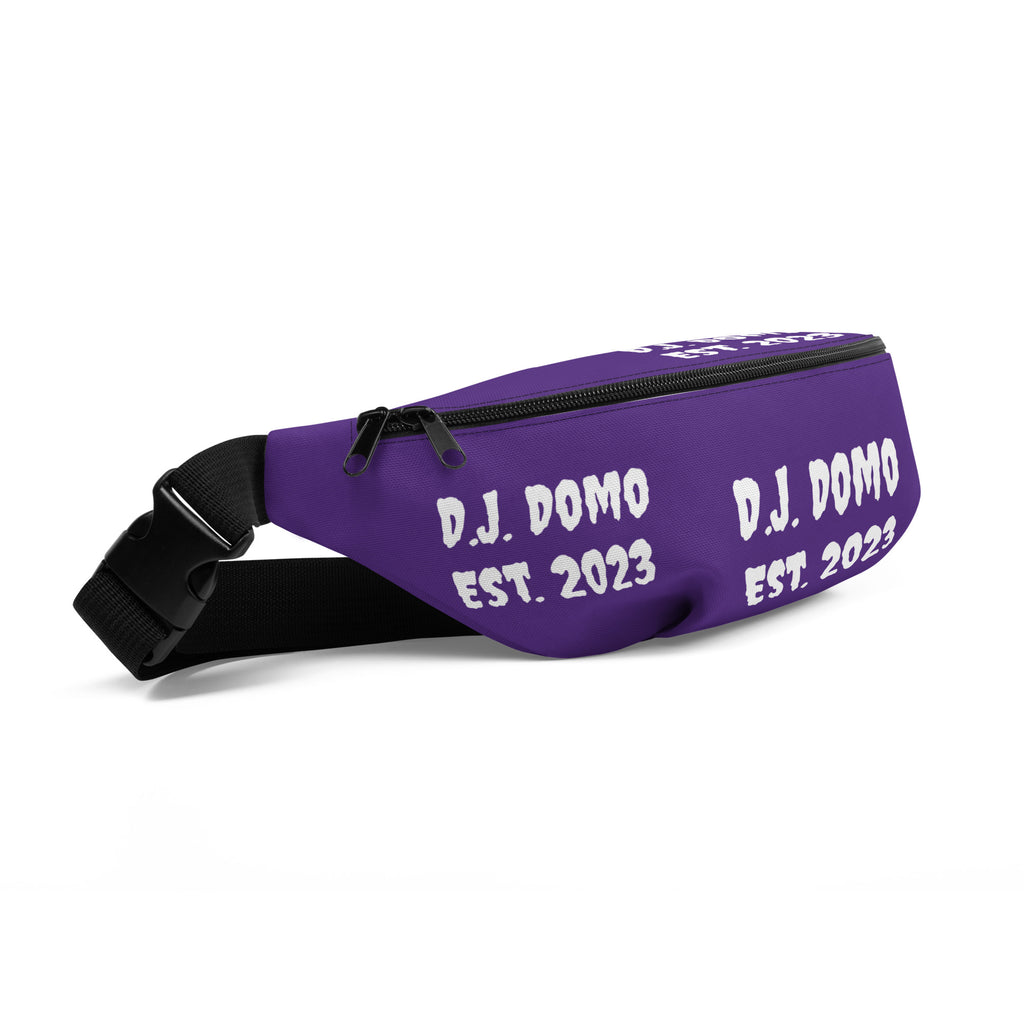 "Est" Fanny Pack Purple/White