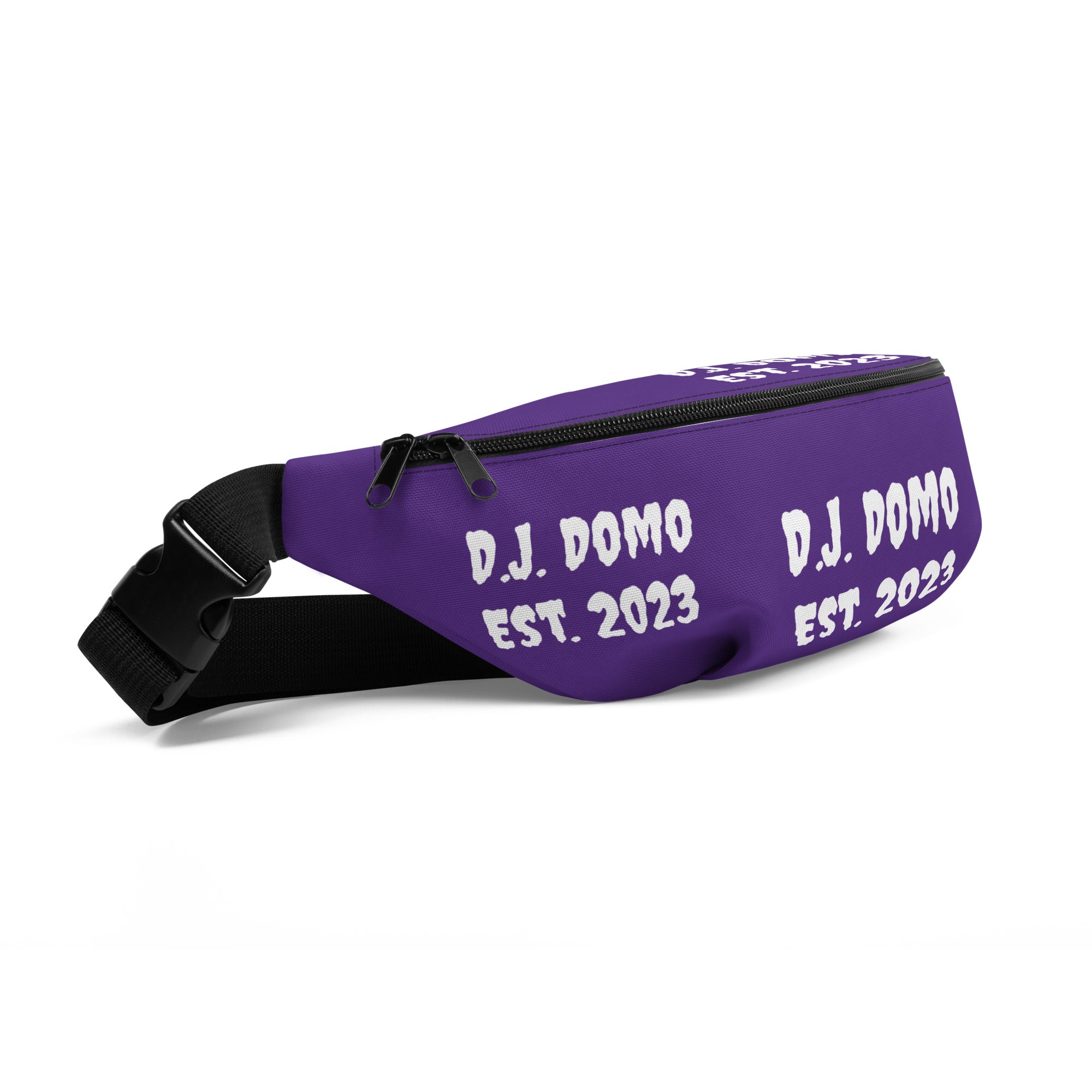 "Est" Fanny Pack Purple/White