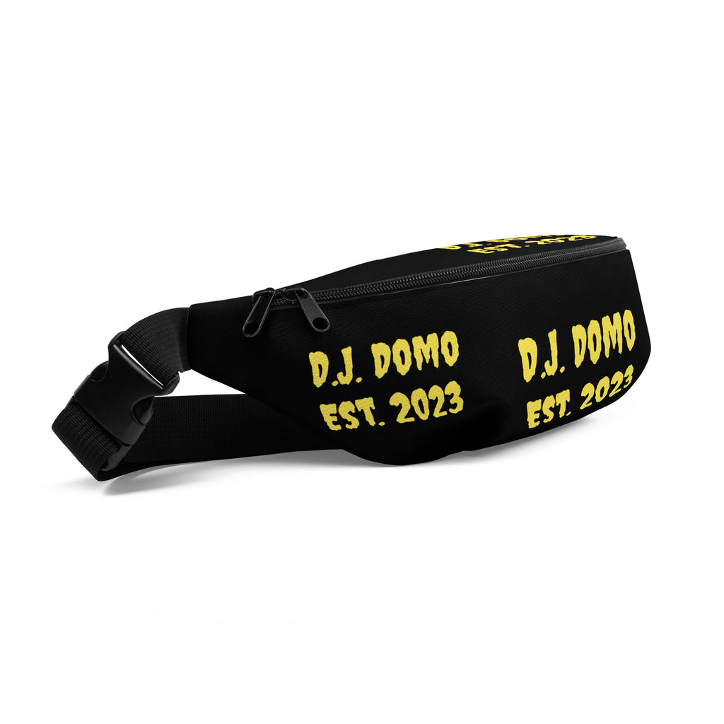 "Est" Fanny Pack Black/Yellow
