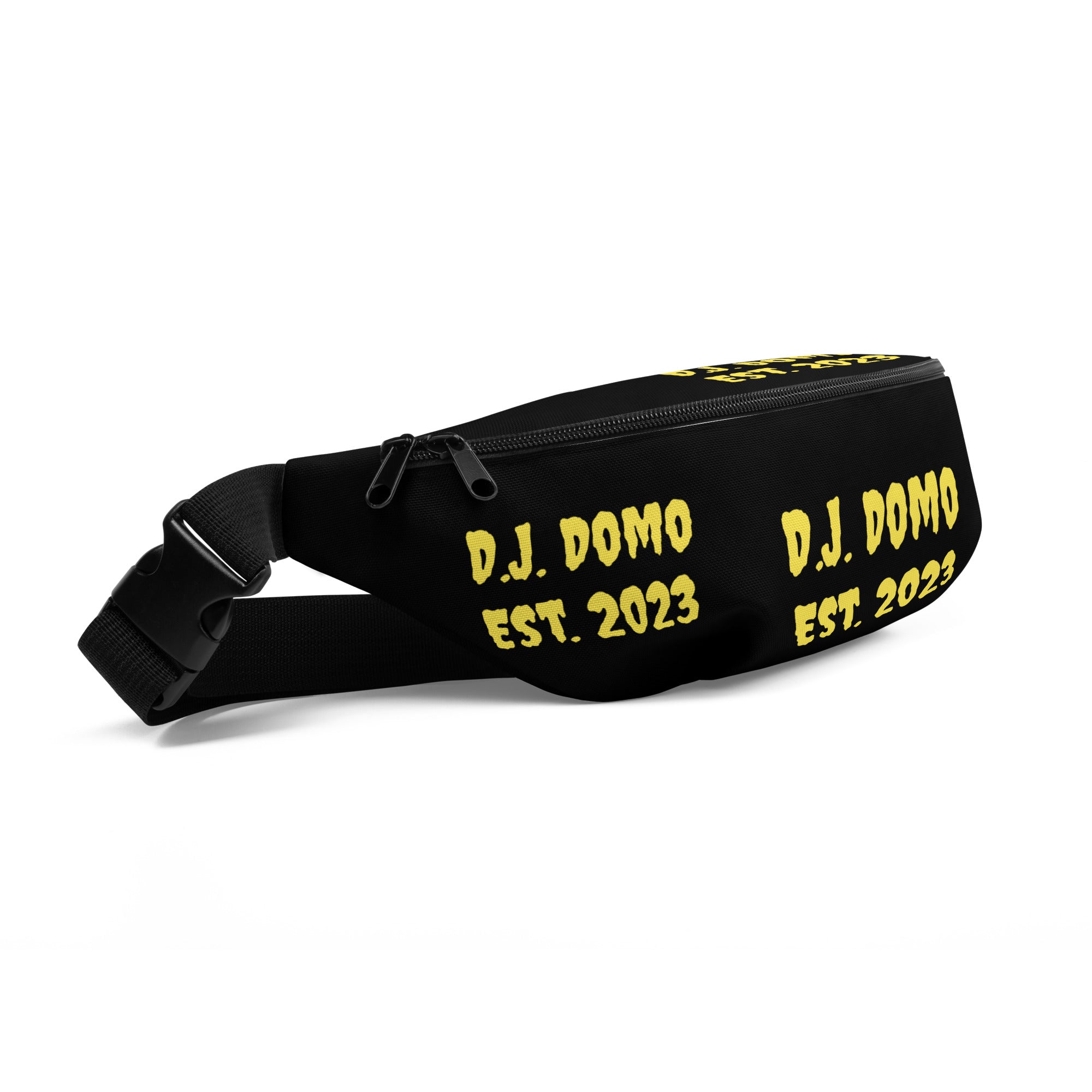 "Est" Fanny Pack Black/Yellow