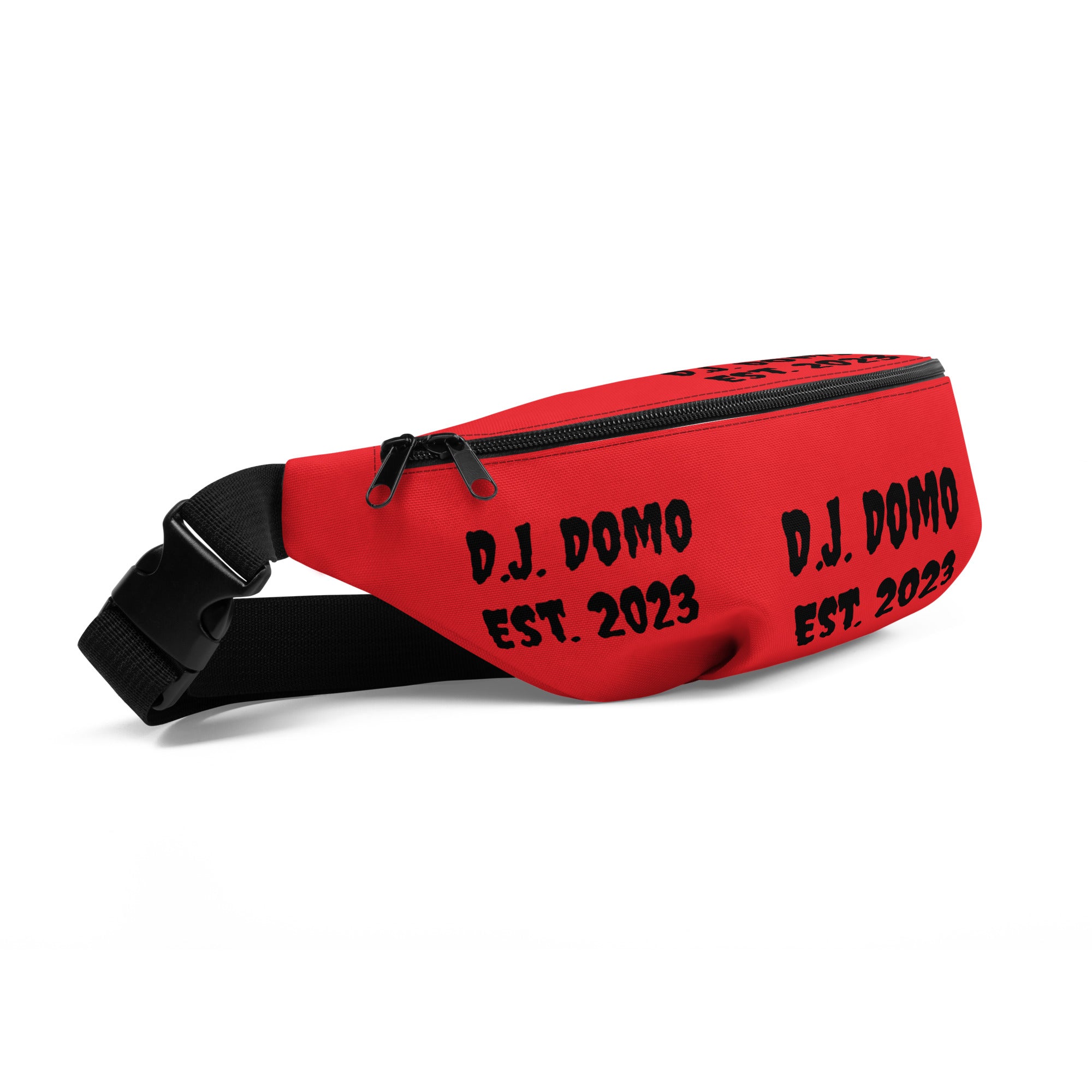 "Est" Fanny Pack Red/Black