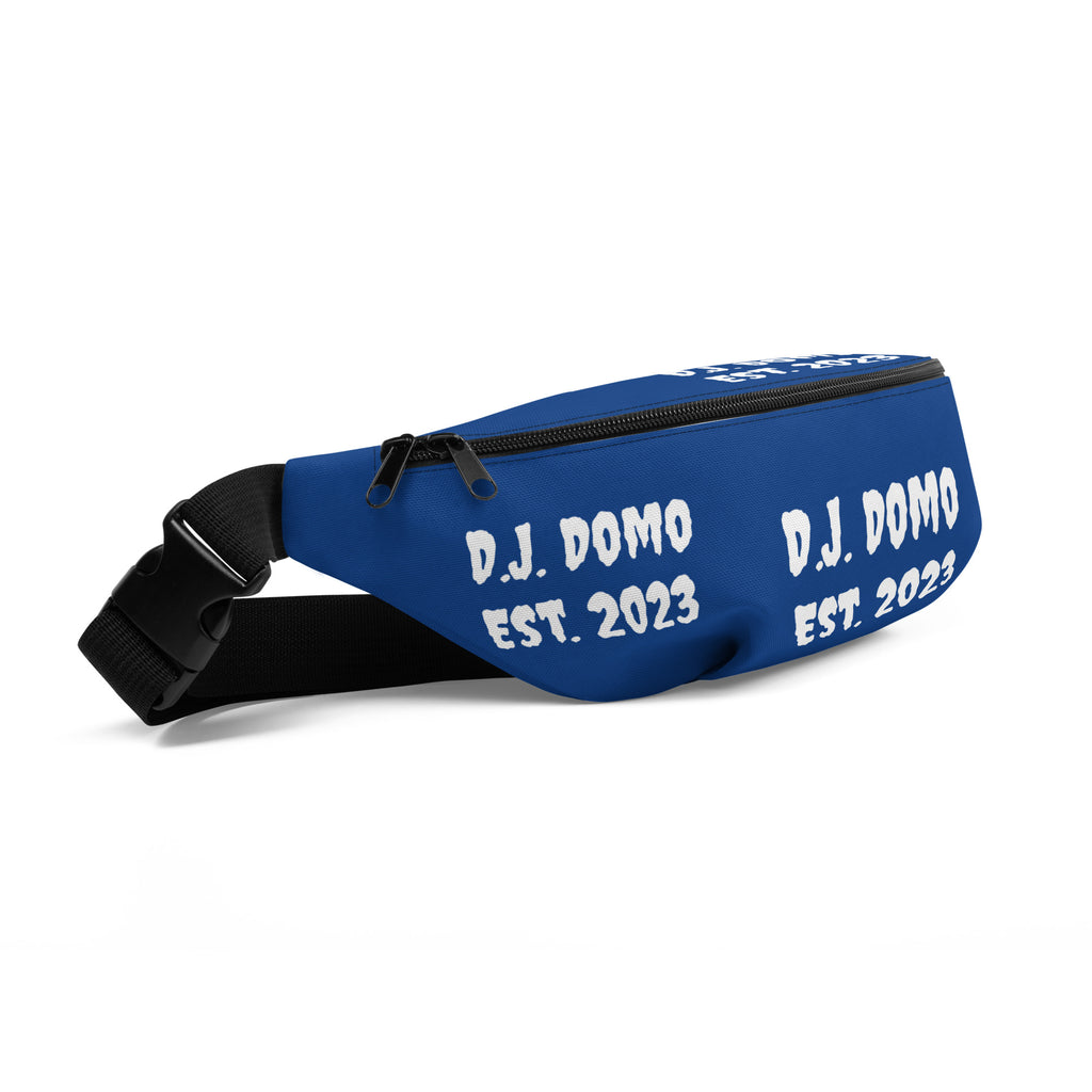 "Est" Fanny Pack Dark Blue/White