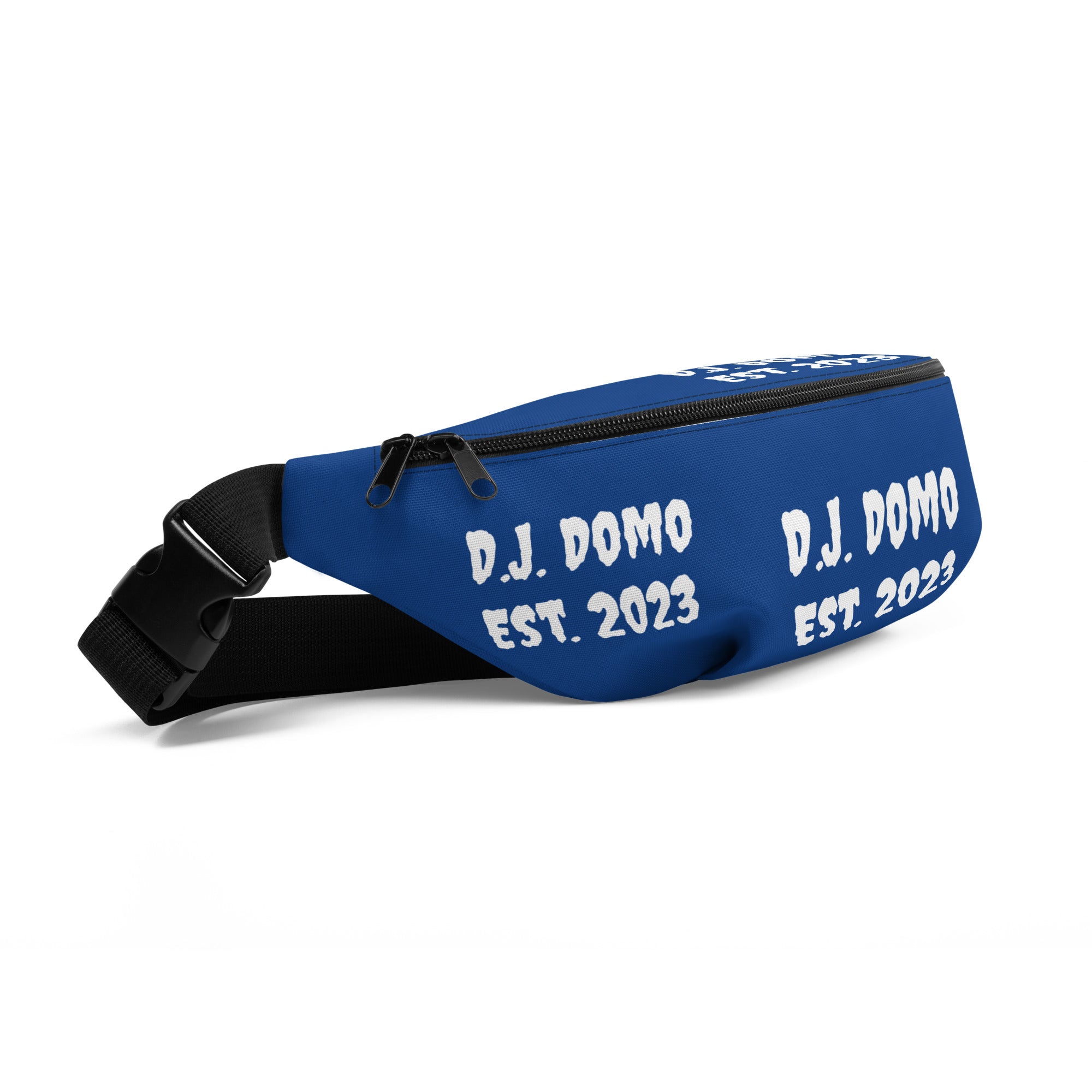 "Est" Fanny Pack Dark Blue/White