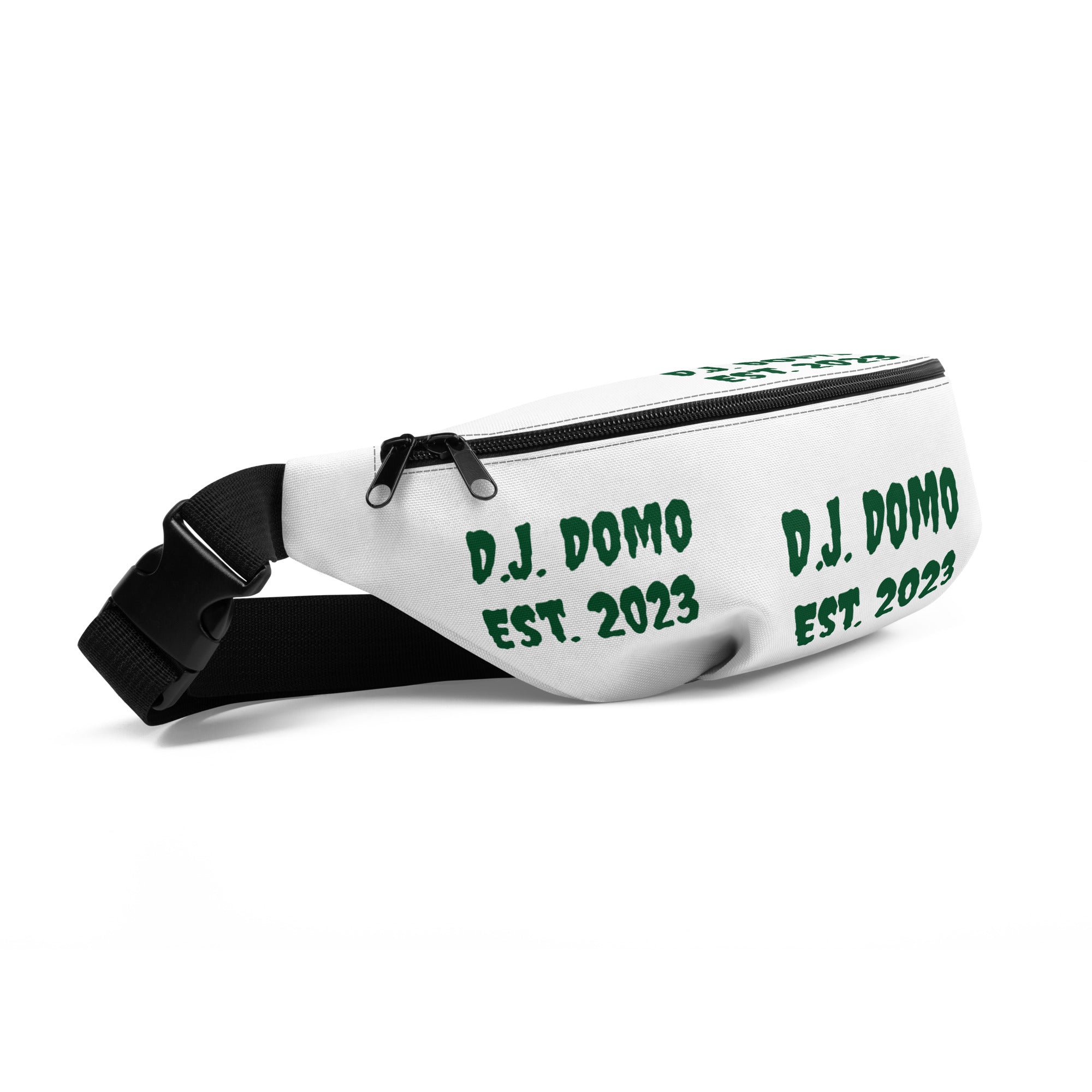 "Est" Fanny Pack White/Green