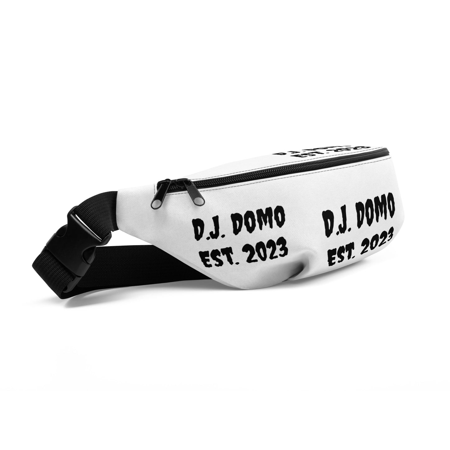 D.J. Domo Est Fanny Pack White/Black
