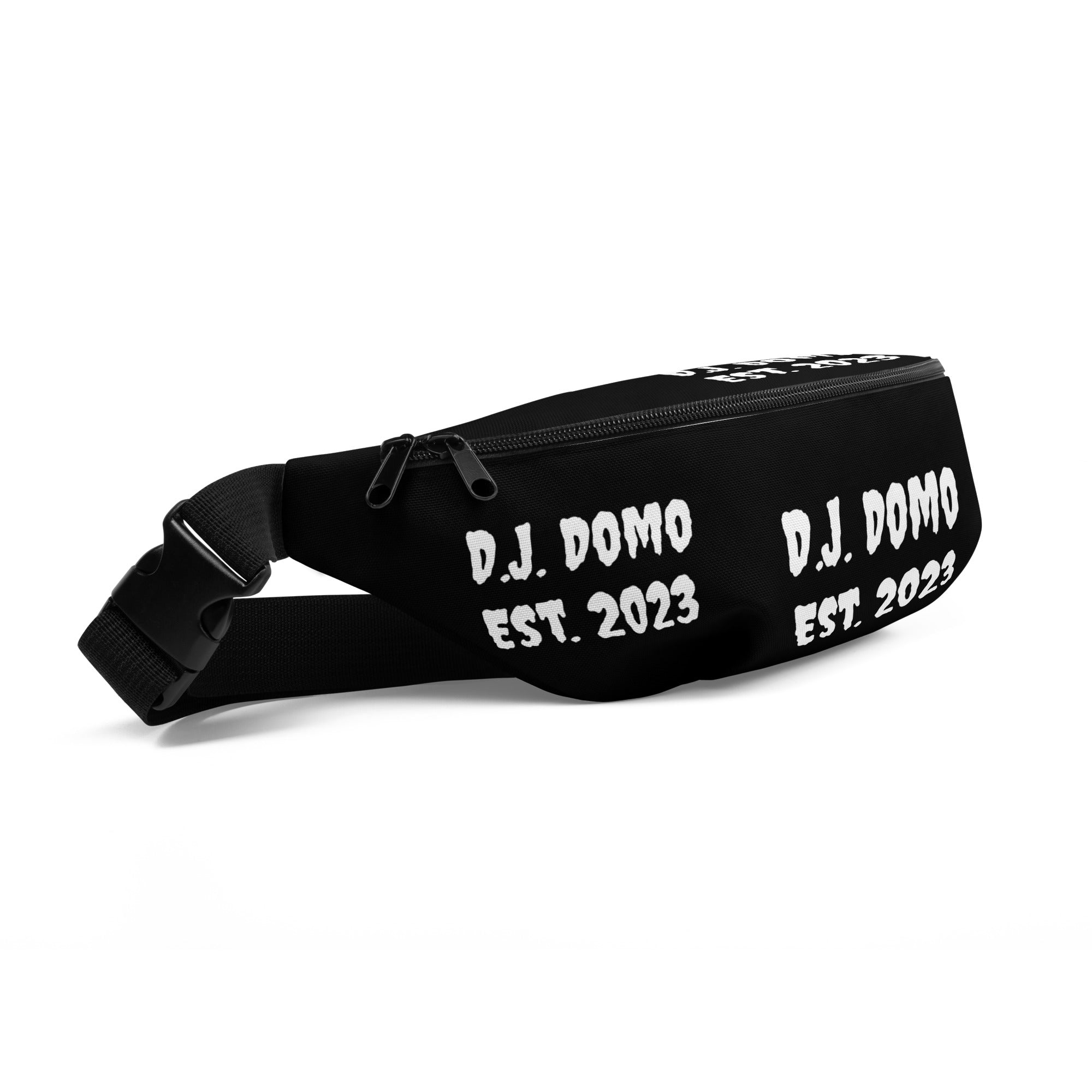 "Est" Fanny Pack Black/White