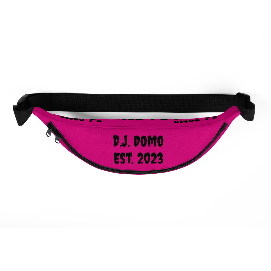 "Est" Fanny Pack Pink/Black